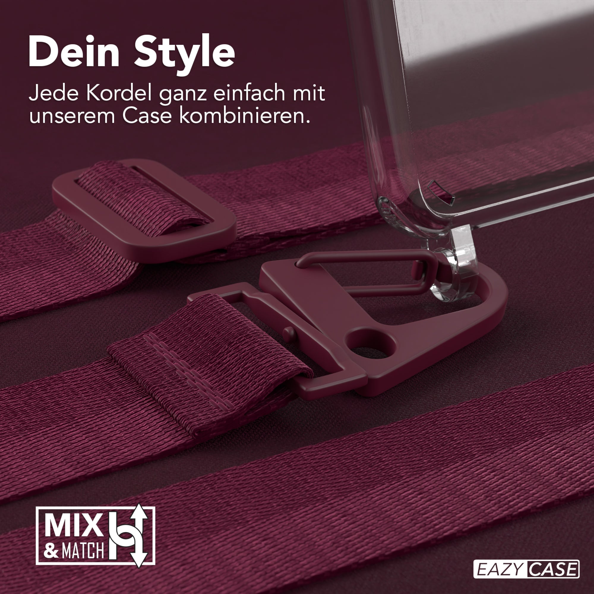 Galaxy S21 5G Hülle + breites Band