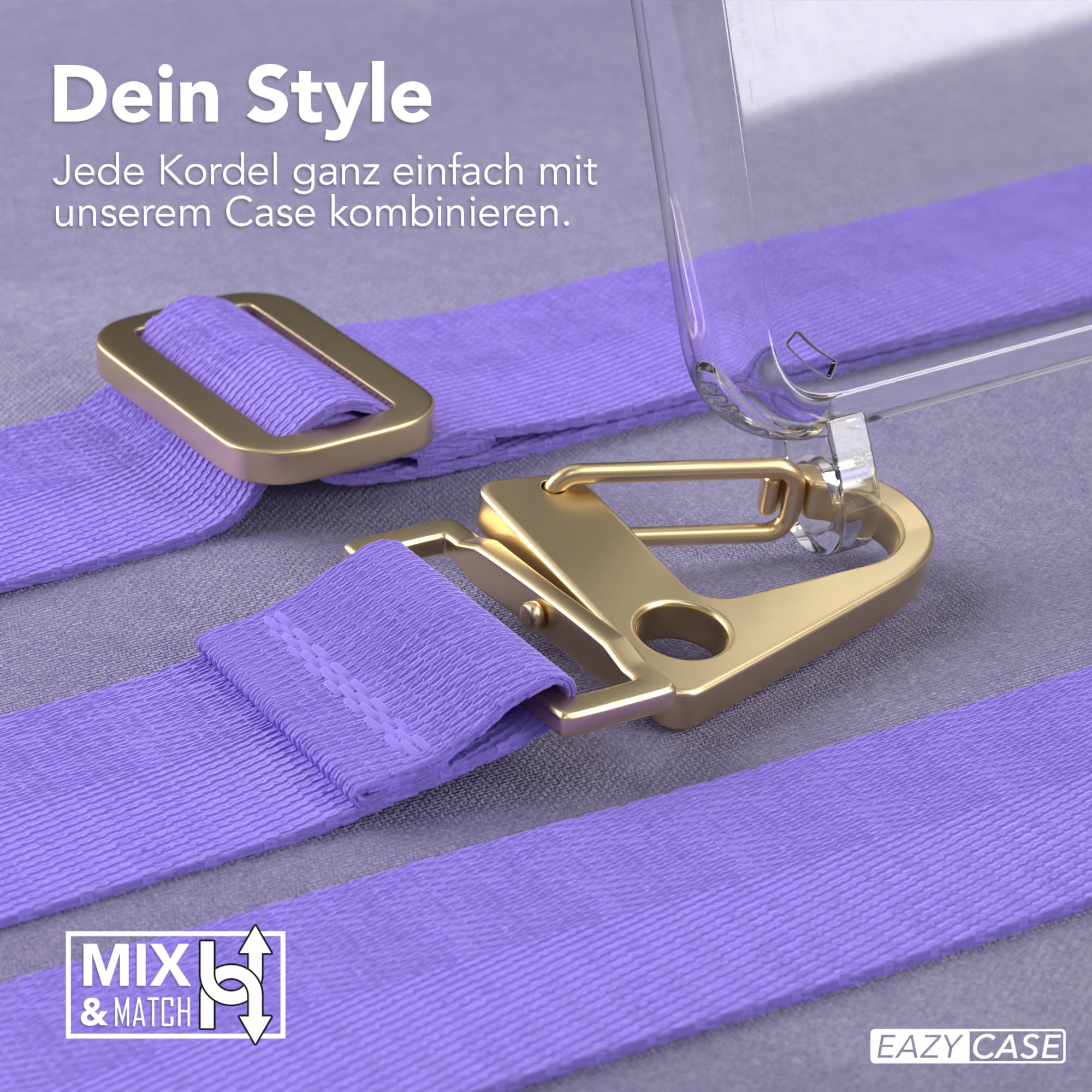 Galaxy S21 5G Hülle + breites Band