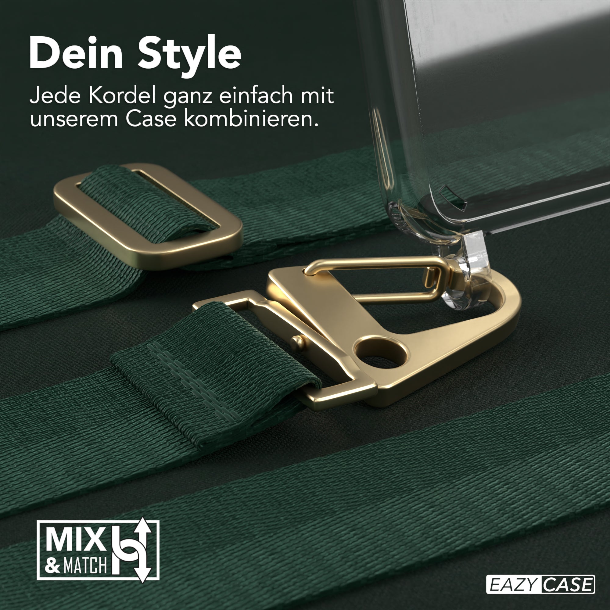 Galaxy S21 5G Hülle + breites Band