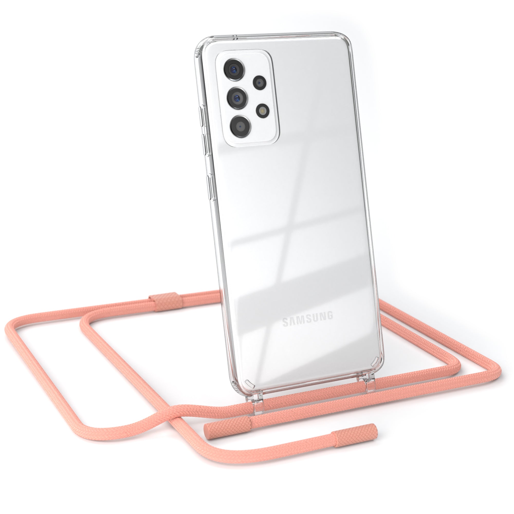 Galaxy A52 / A52 5G / A52s 5G Hülle + Uni Kordel