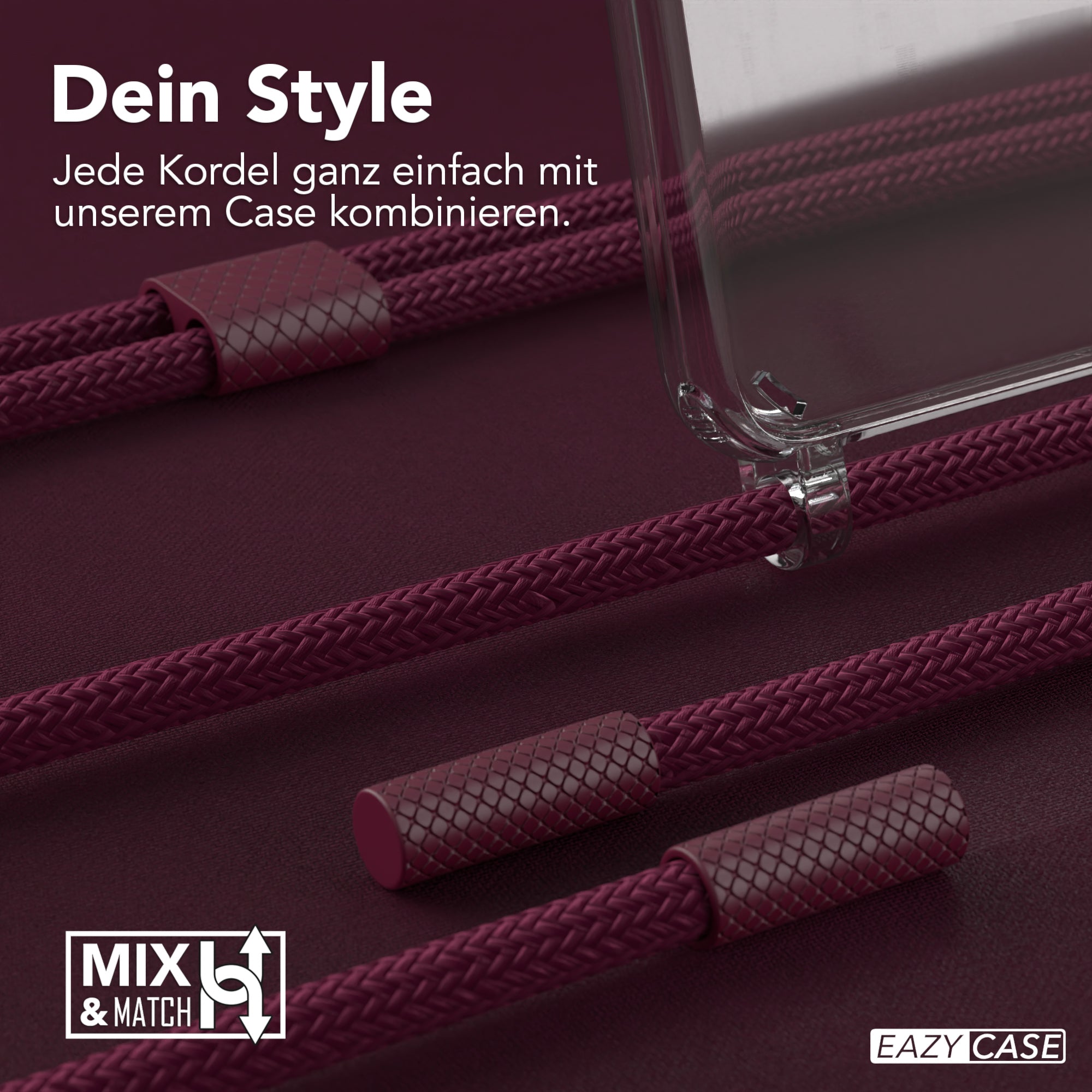 Galaxy A52 / A52 5G / A52s 5G Hülle + Uni Kordel