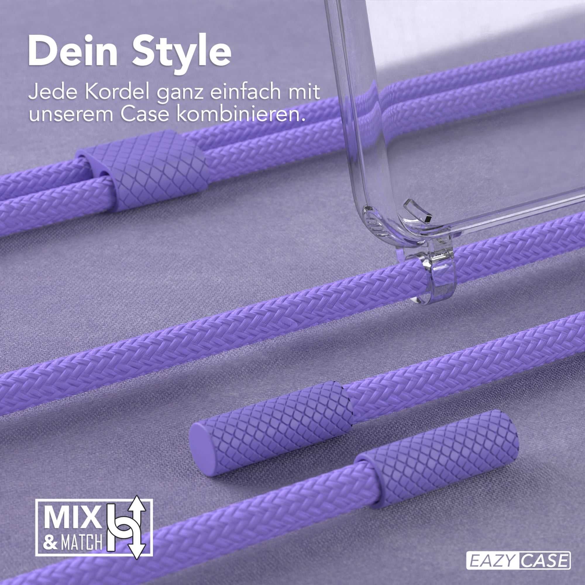 Galaxy A52 / A52 5G / A52s 5G Hülle + Uni Kordel