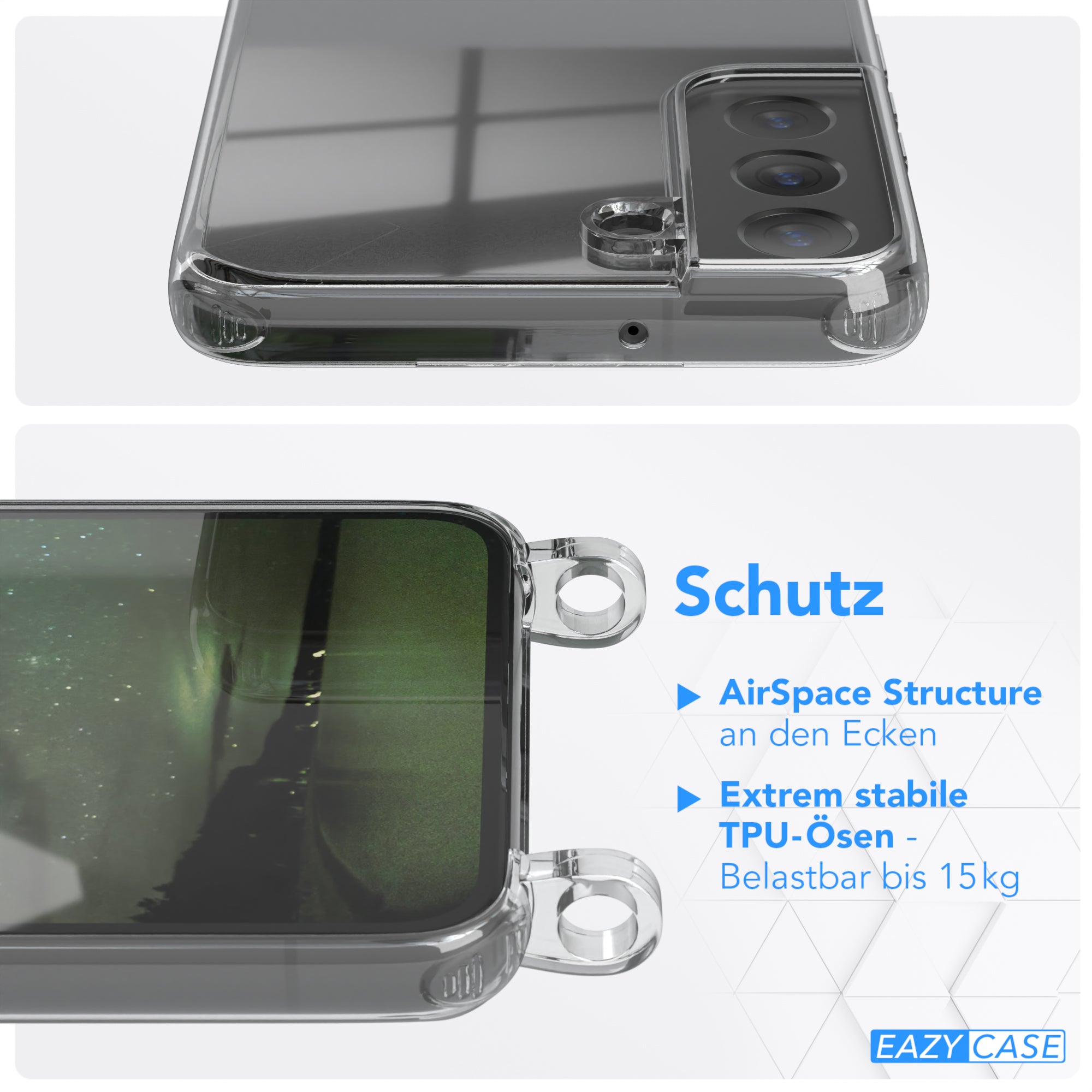 Galaxy S22 5G Hülle + Uni Kordel