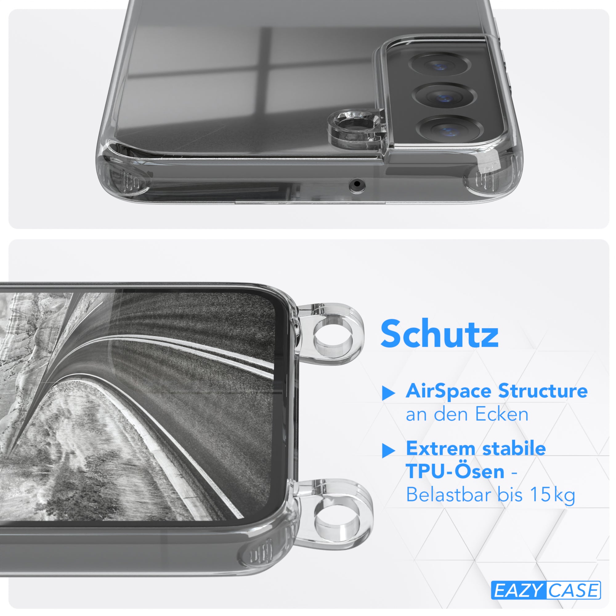 Galaxy S22 5G Hülle + breites Band