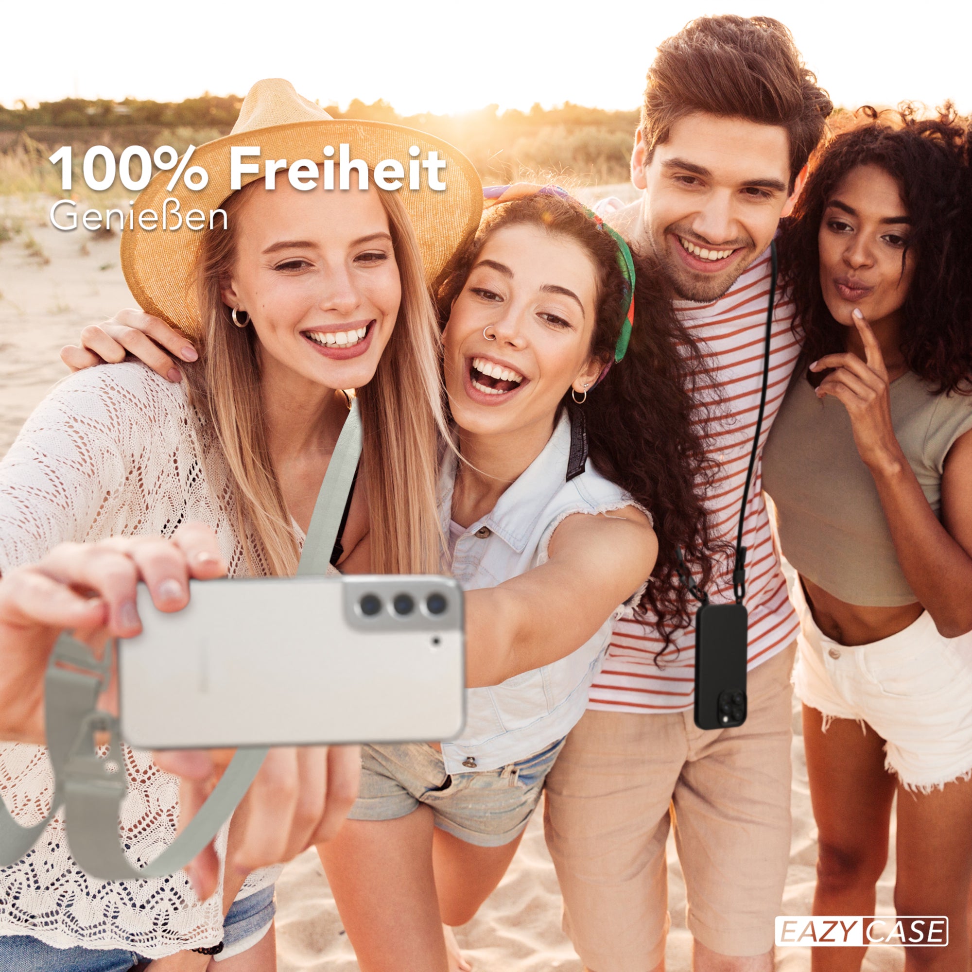 Galaxy S22 5G Hülle + breites Band