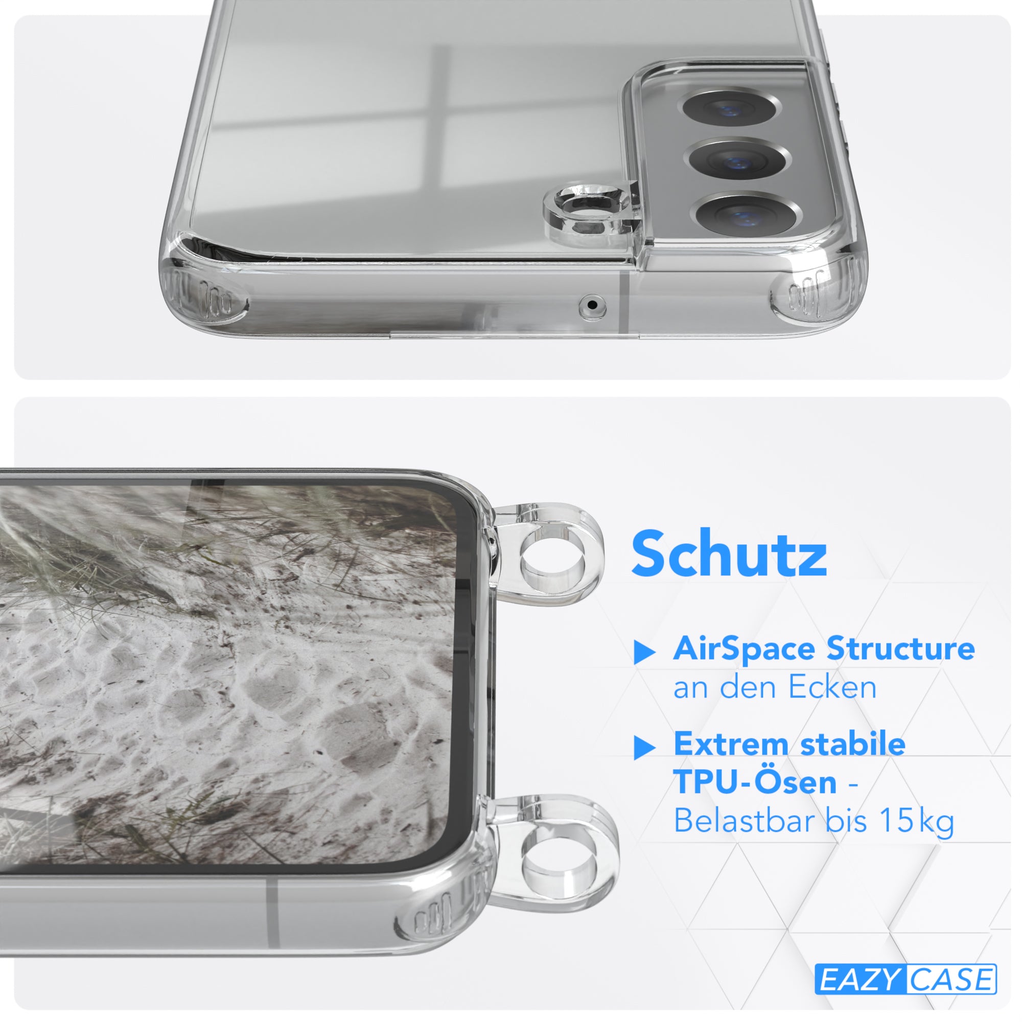 Galaxy S22 5G Hülle + breites Band