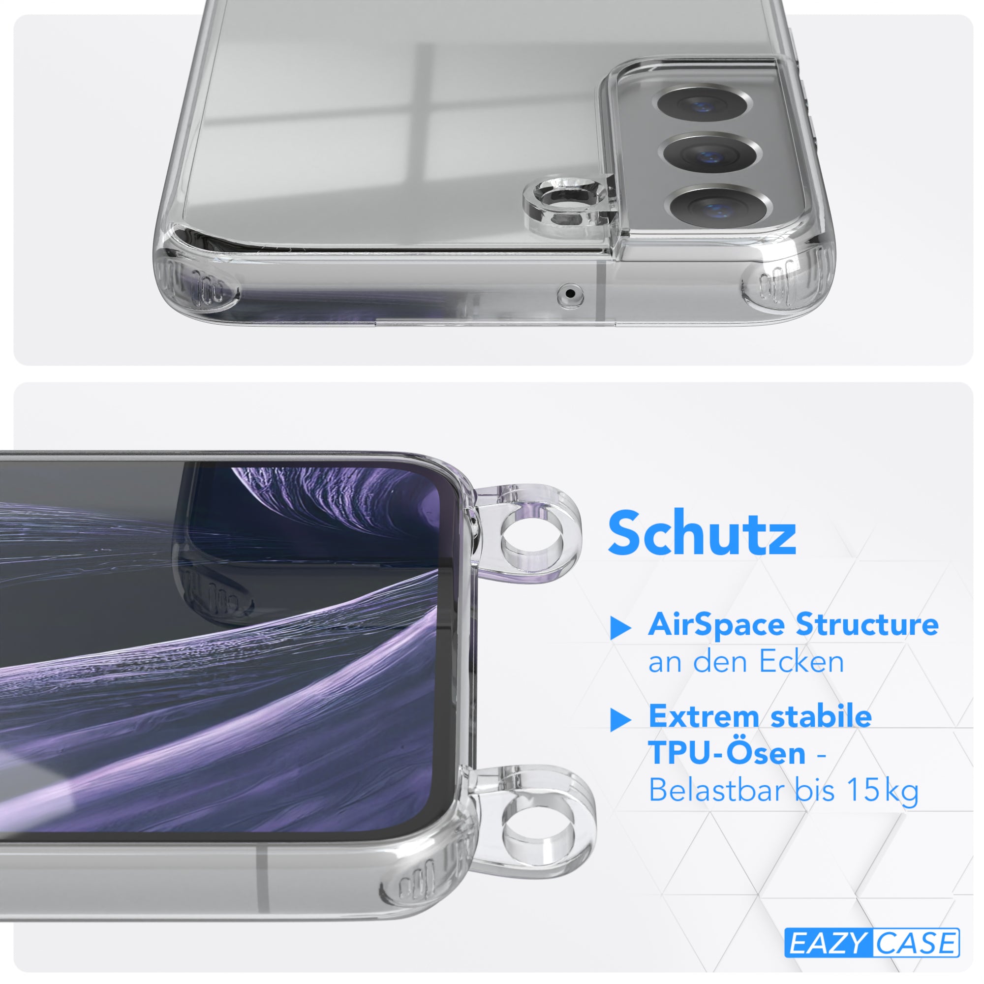 Galaxy S22 5G Hülle + breites Band