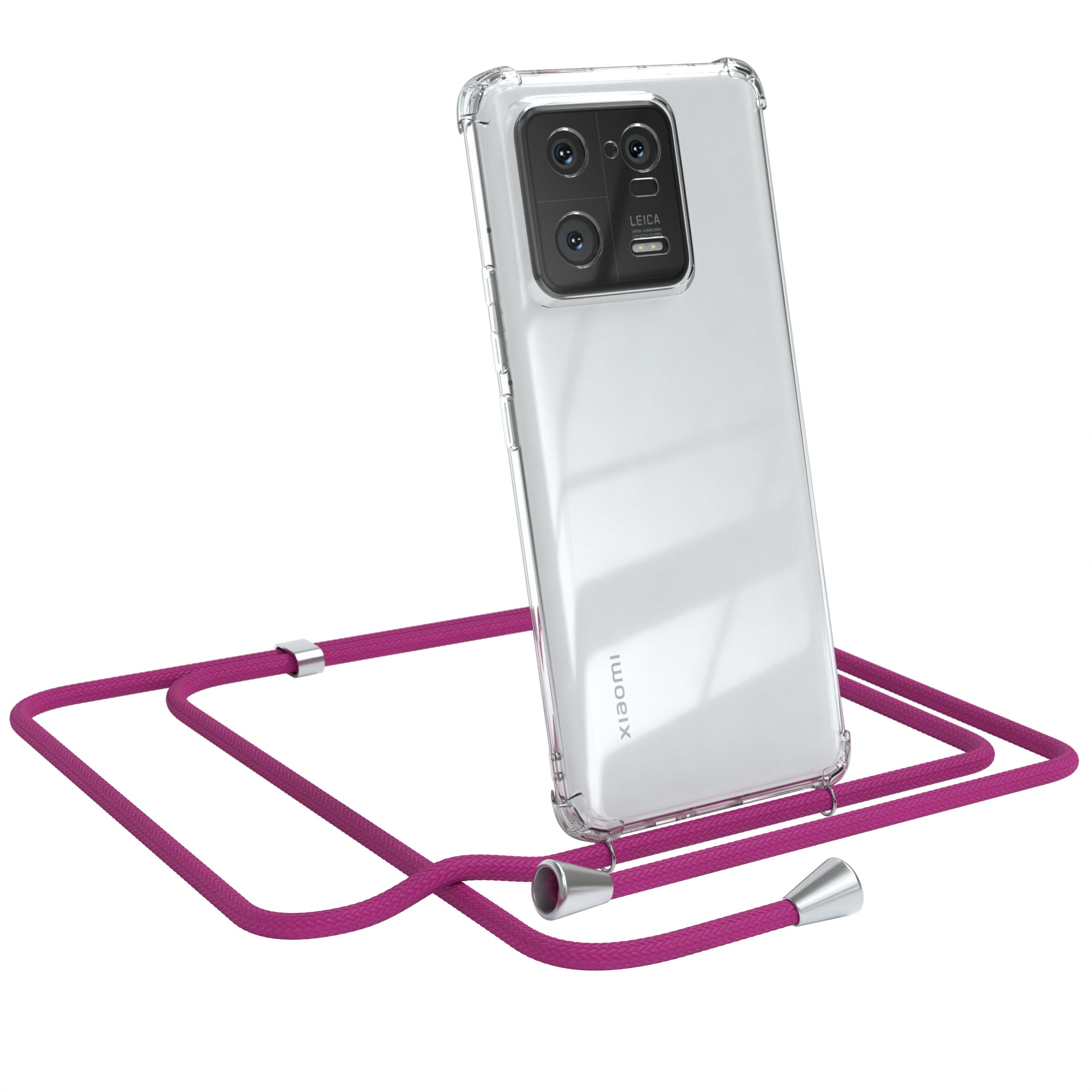Xiaomi 13 Pro transparente Hülle + Kordel