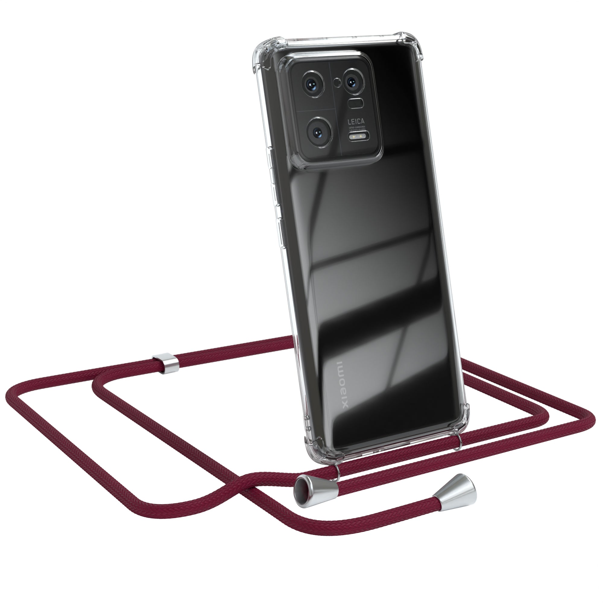 Xiaomi 13 Pro transparente Hülle + Kordel