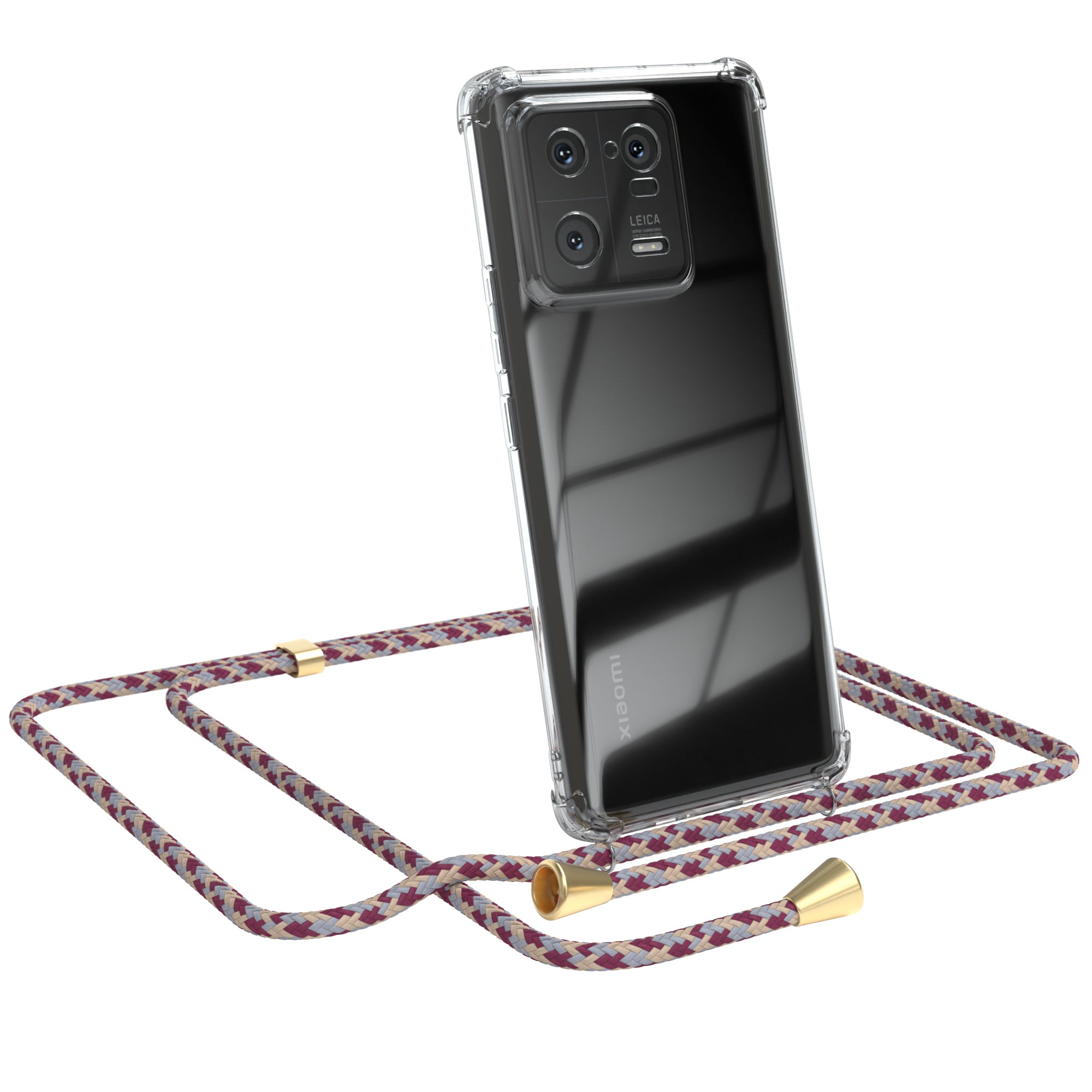 Xiaomi 13 Pro transparente Hülle + Kordel
