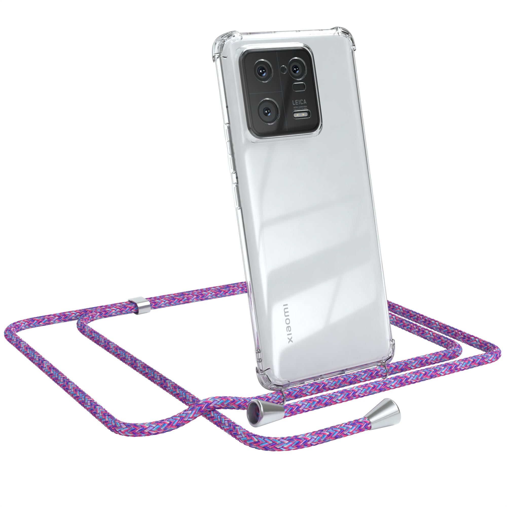 Xiaomi 13 Pro transparente Hülle + Kordel