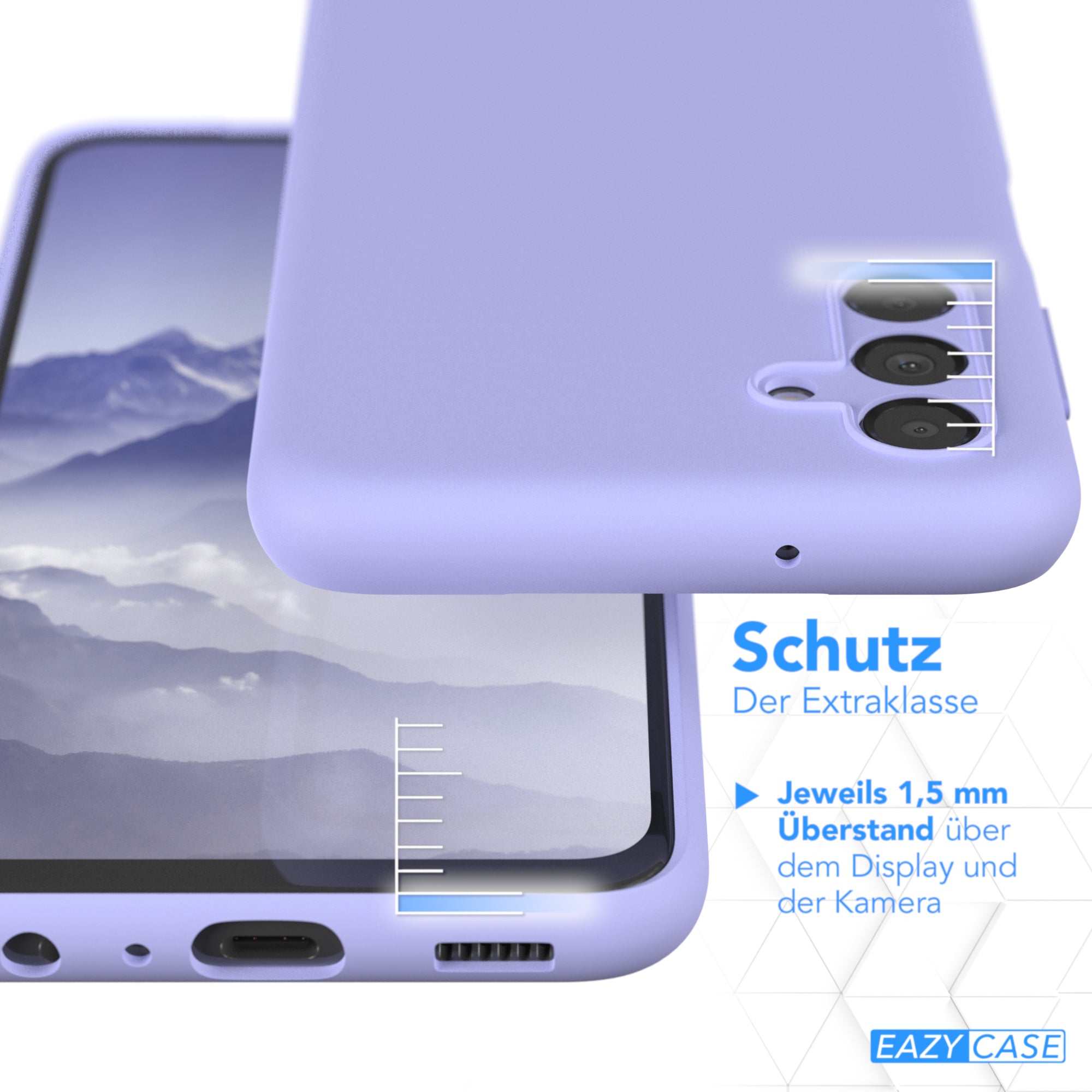 Galaxy A13 4G Premium Silikonhülle
