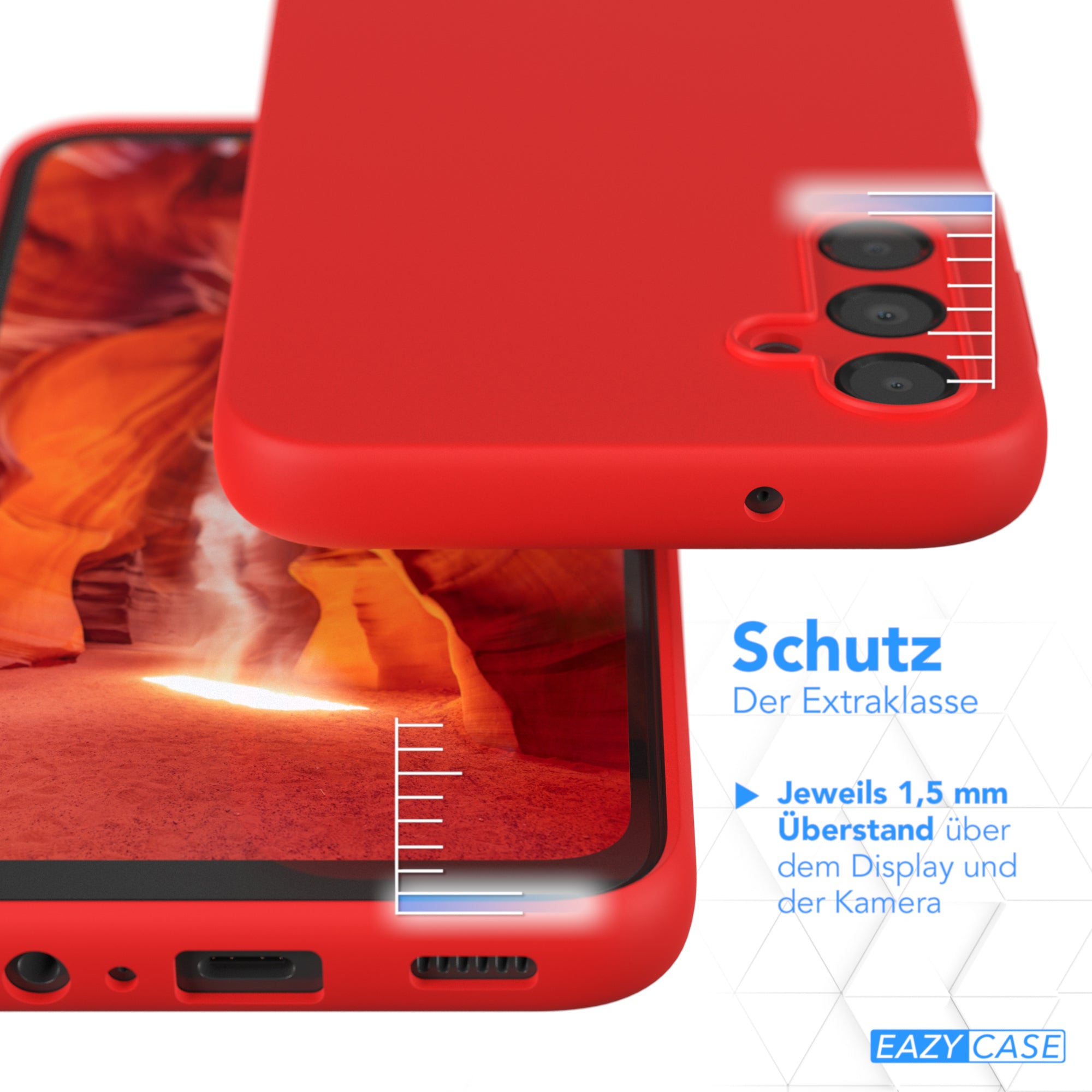 Galaxy A14 Premium Silikonhülle