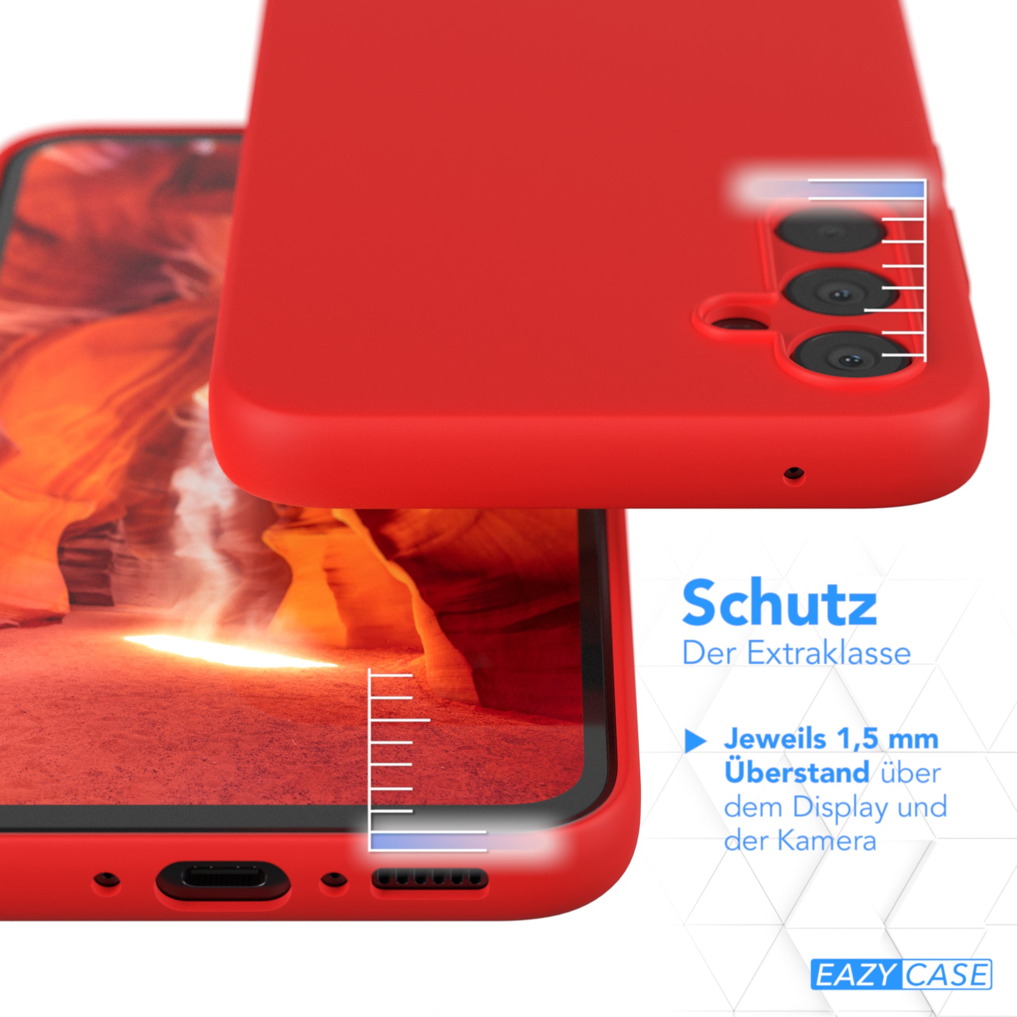 Galaxy A34 Premium Silikonhülle