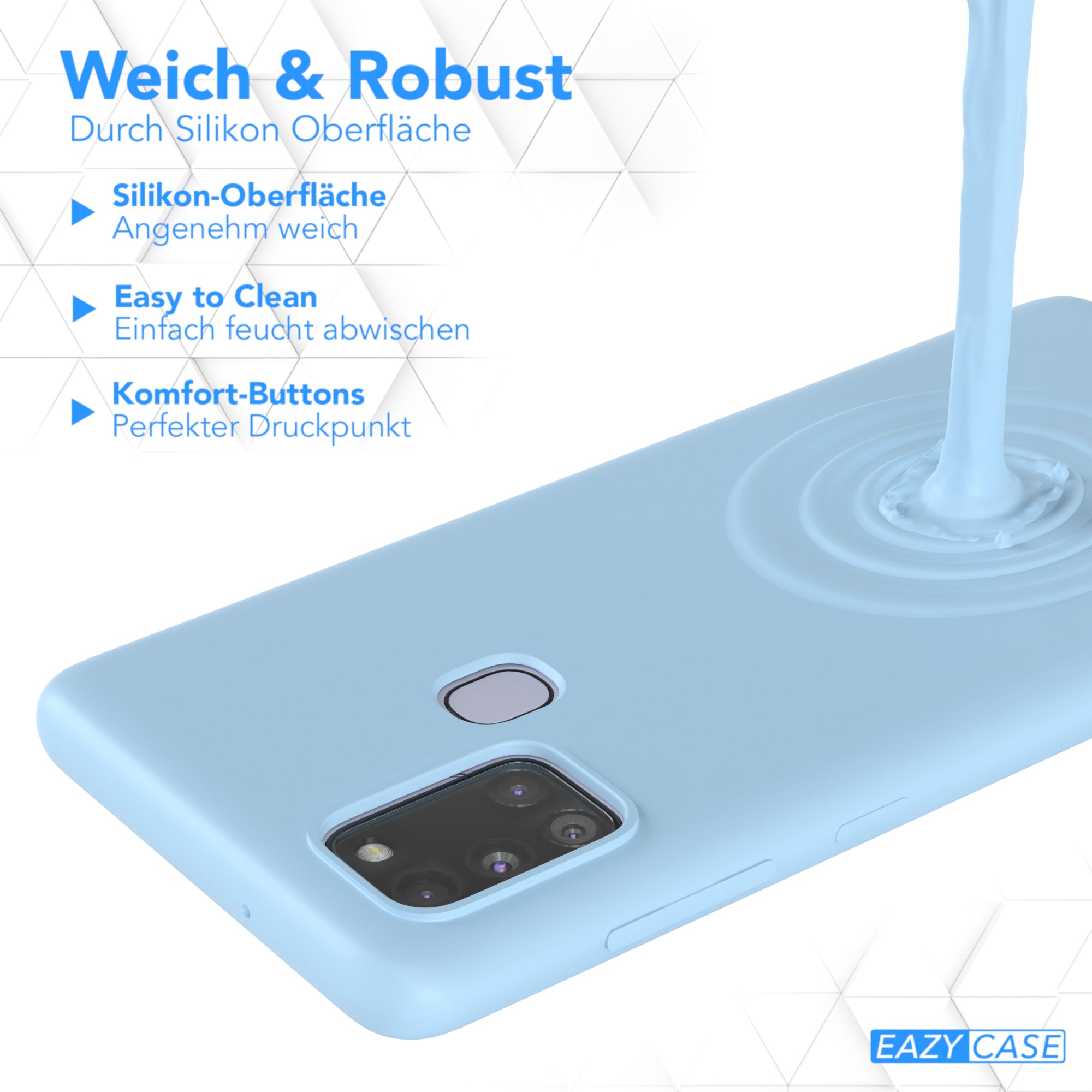 Galaxy A21s Silikonhülle