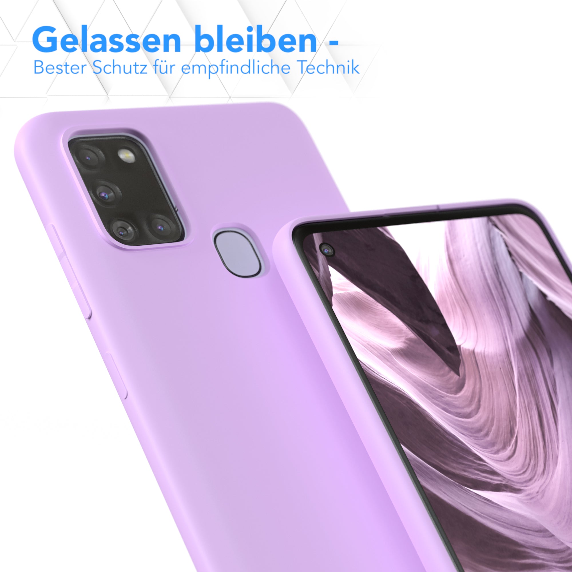 Galaxy A21s Silikonhülle