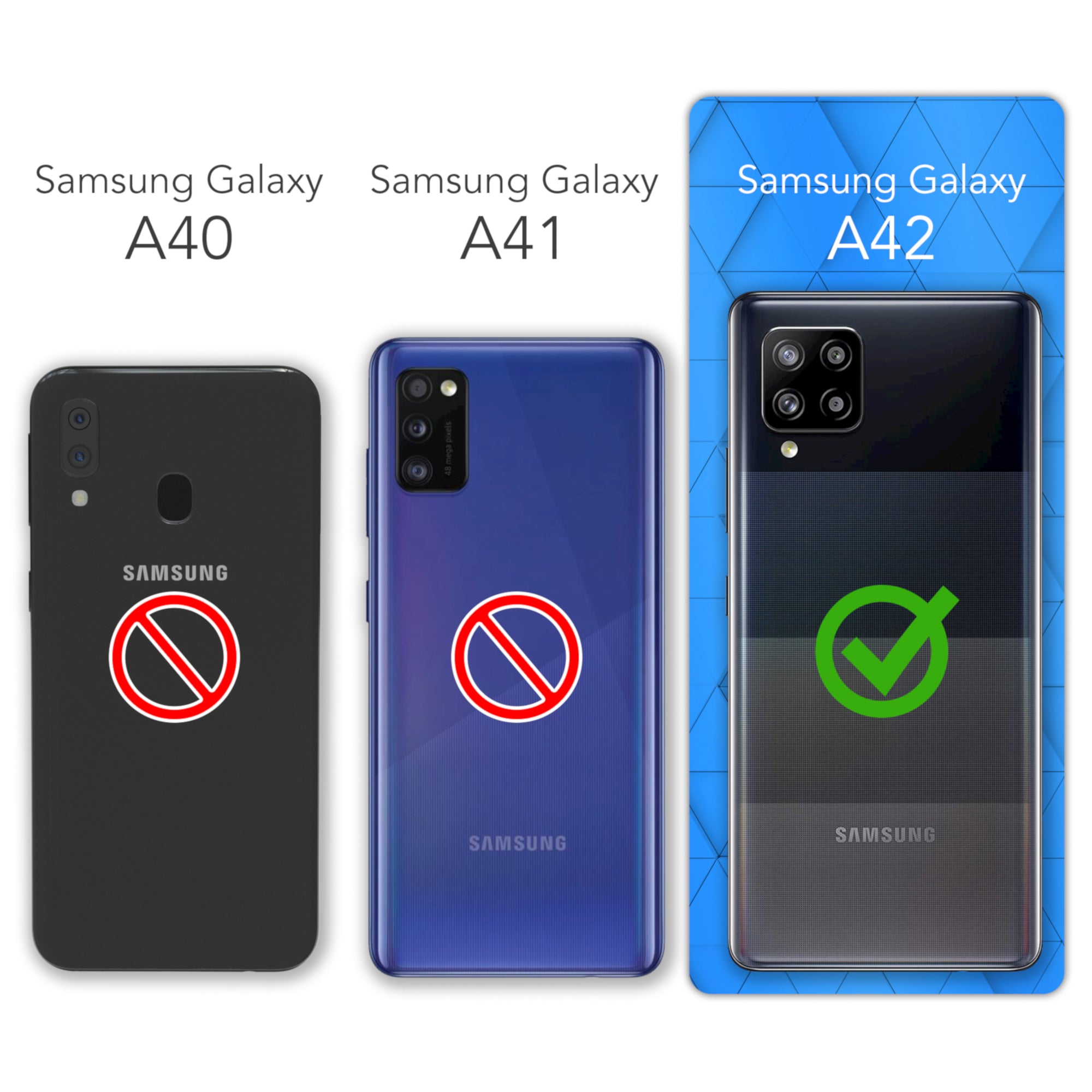 Galaxy A42 5G Silikonhülle