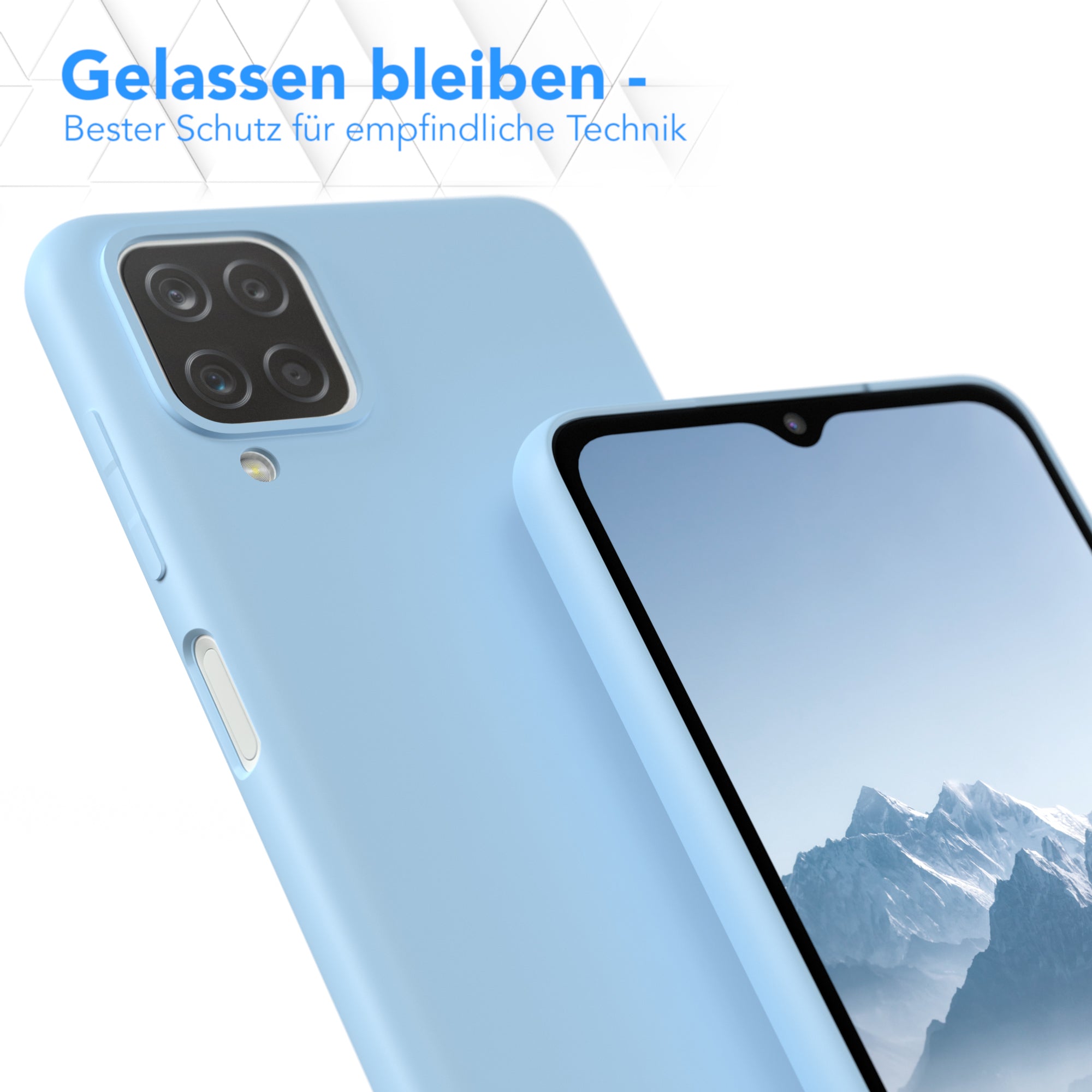 Galaxy A12 Silikonhülle
