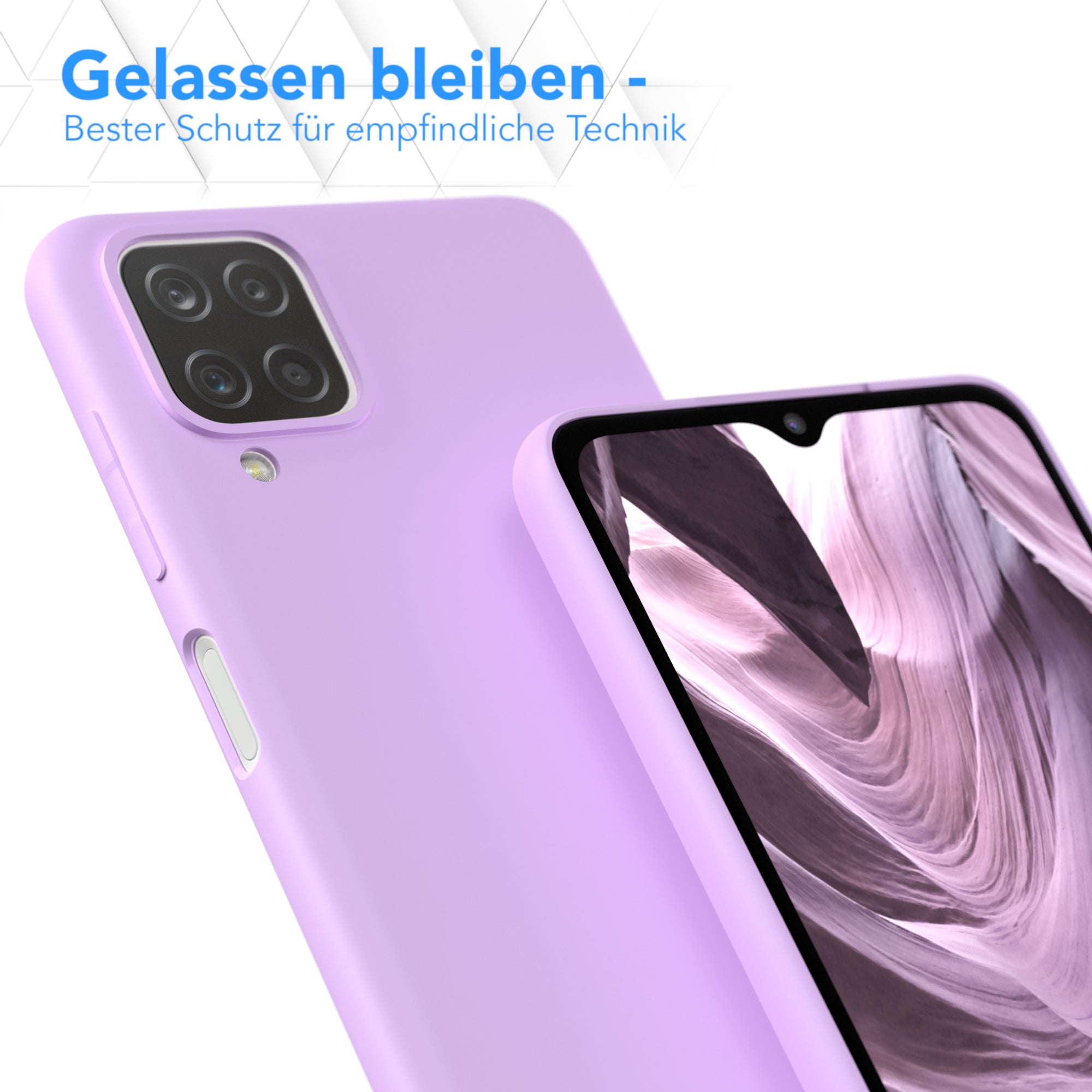 Galaxy A12 Silikonhülle