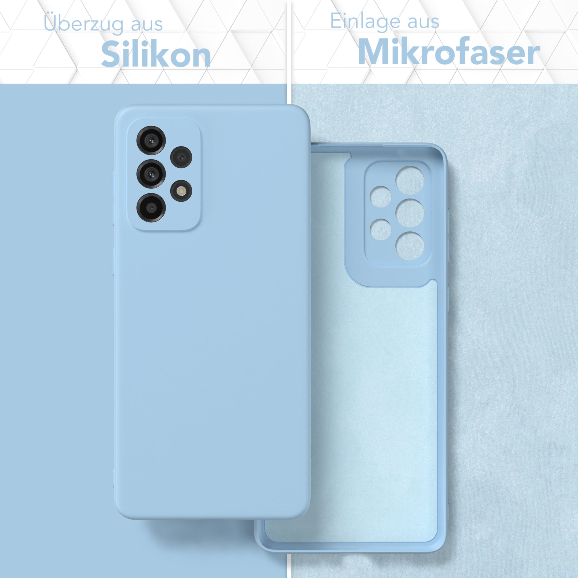 Galaxy A73 5G Silikonhülle