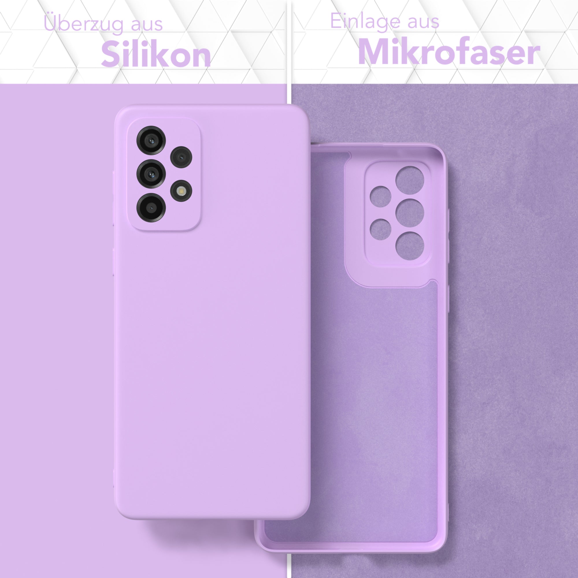 Galaxy A73 5G Silikonhülle