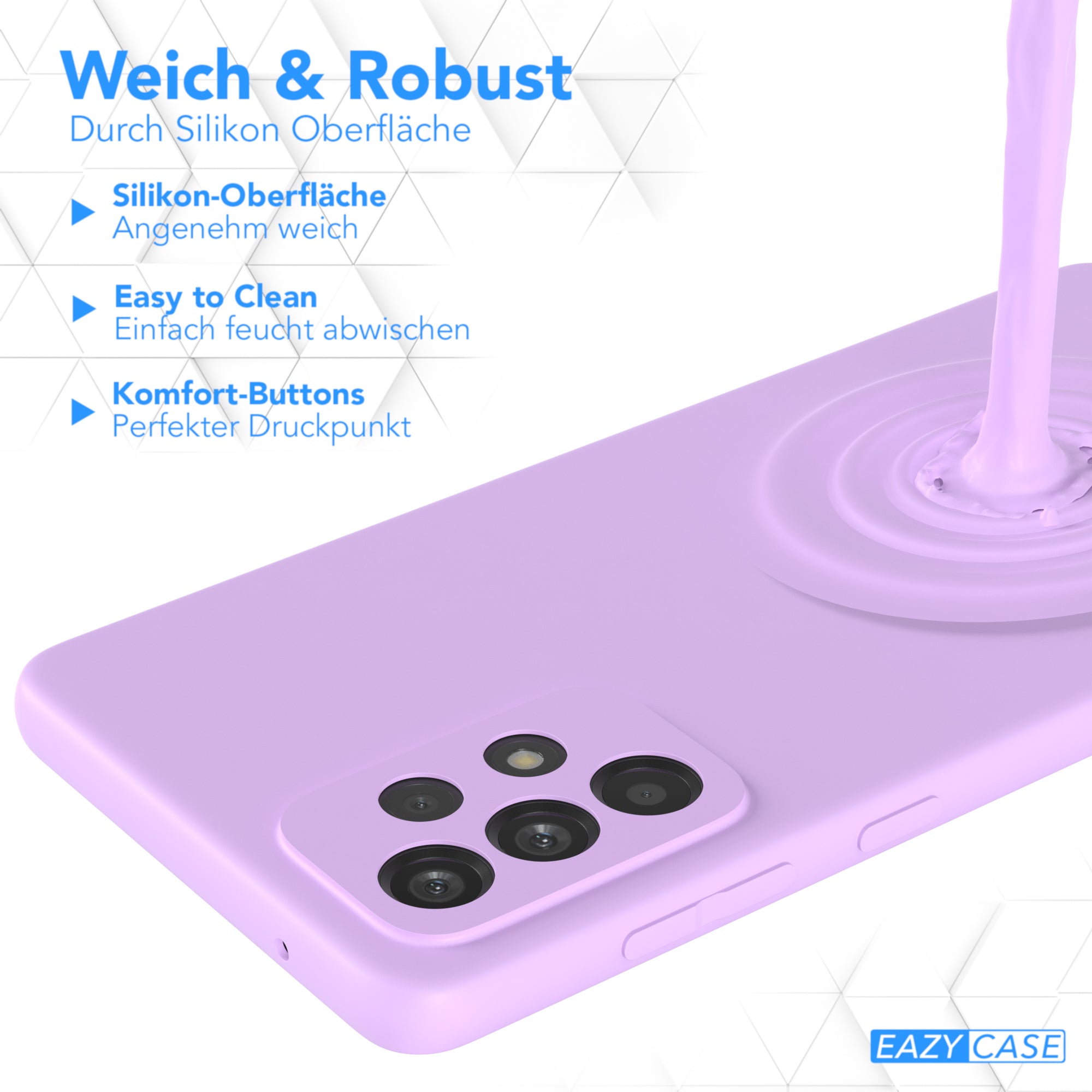 Galaxy A73 5G Silikonhülle