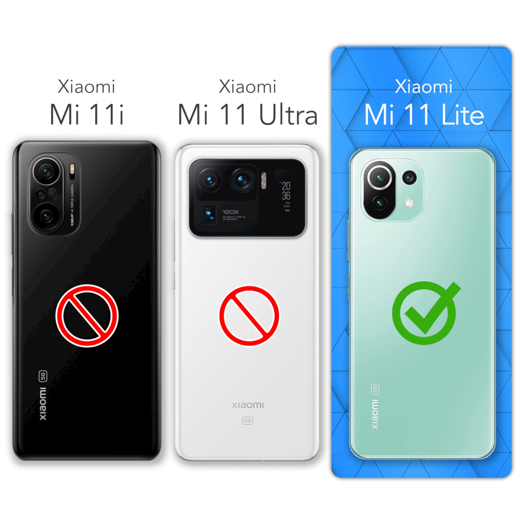 Xiaomi Mi 11 Lite / 5G / 11 Lite 5G NE Silikonhülle