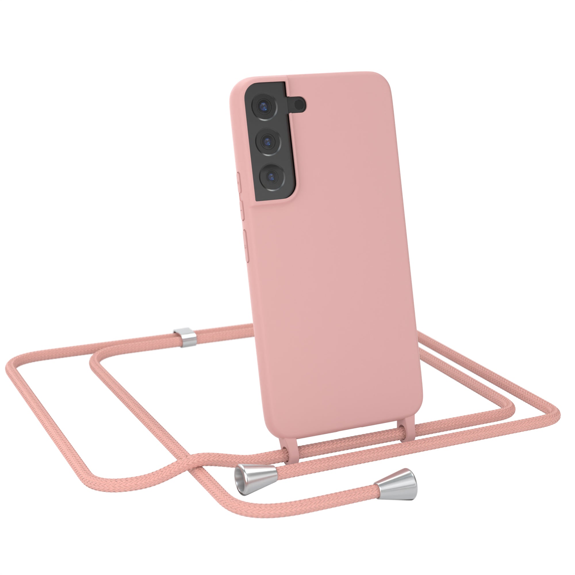 Galaxy S22 5G Silikonhülle + Kordel