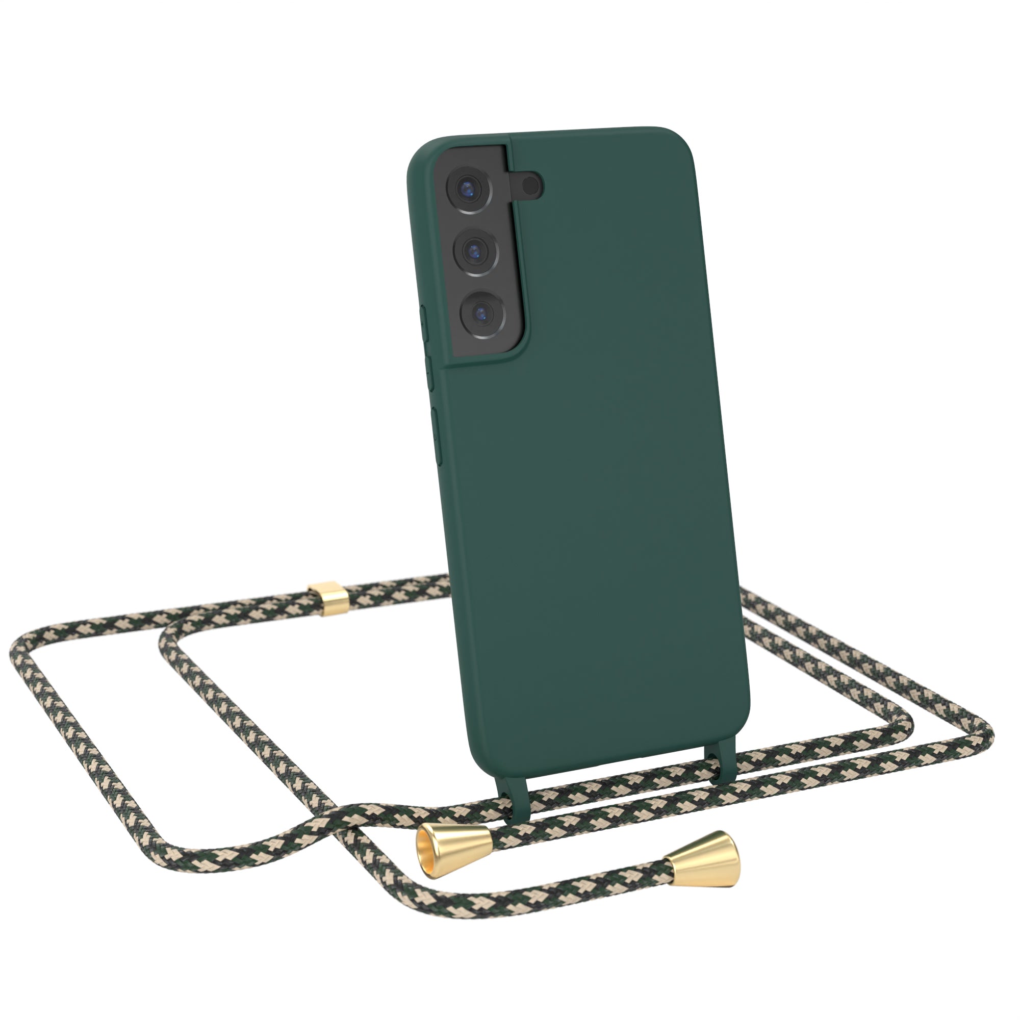 Galaxy S22 5G Silikonhülle + Kordel