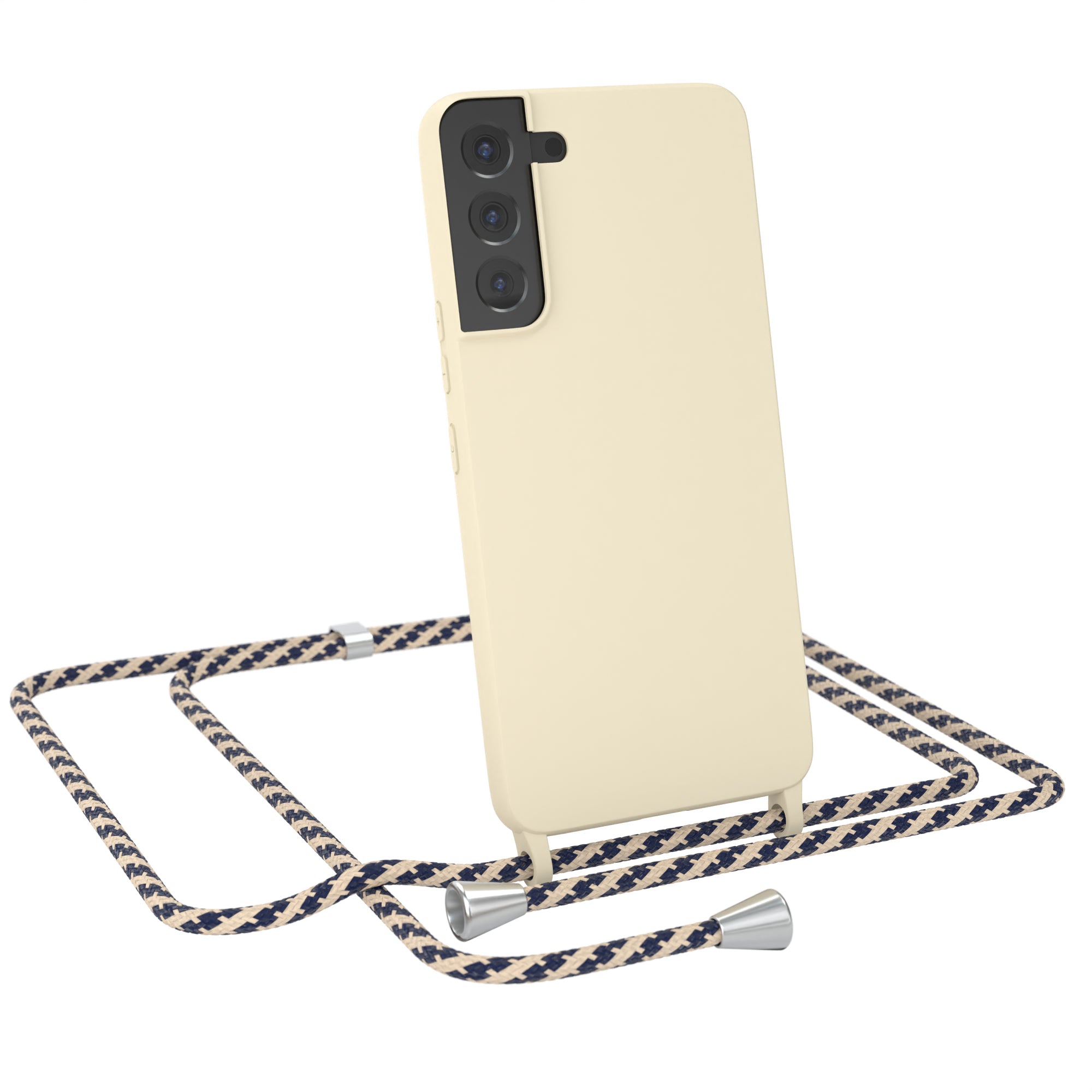 Galaxy S22 Plus 5G Silikonhülle + Kordel