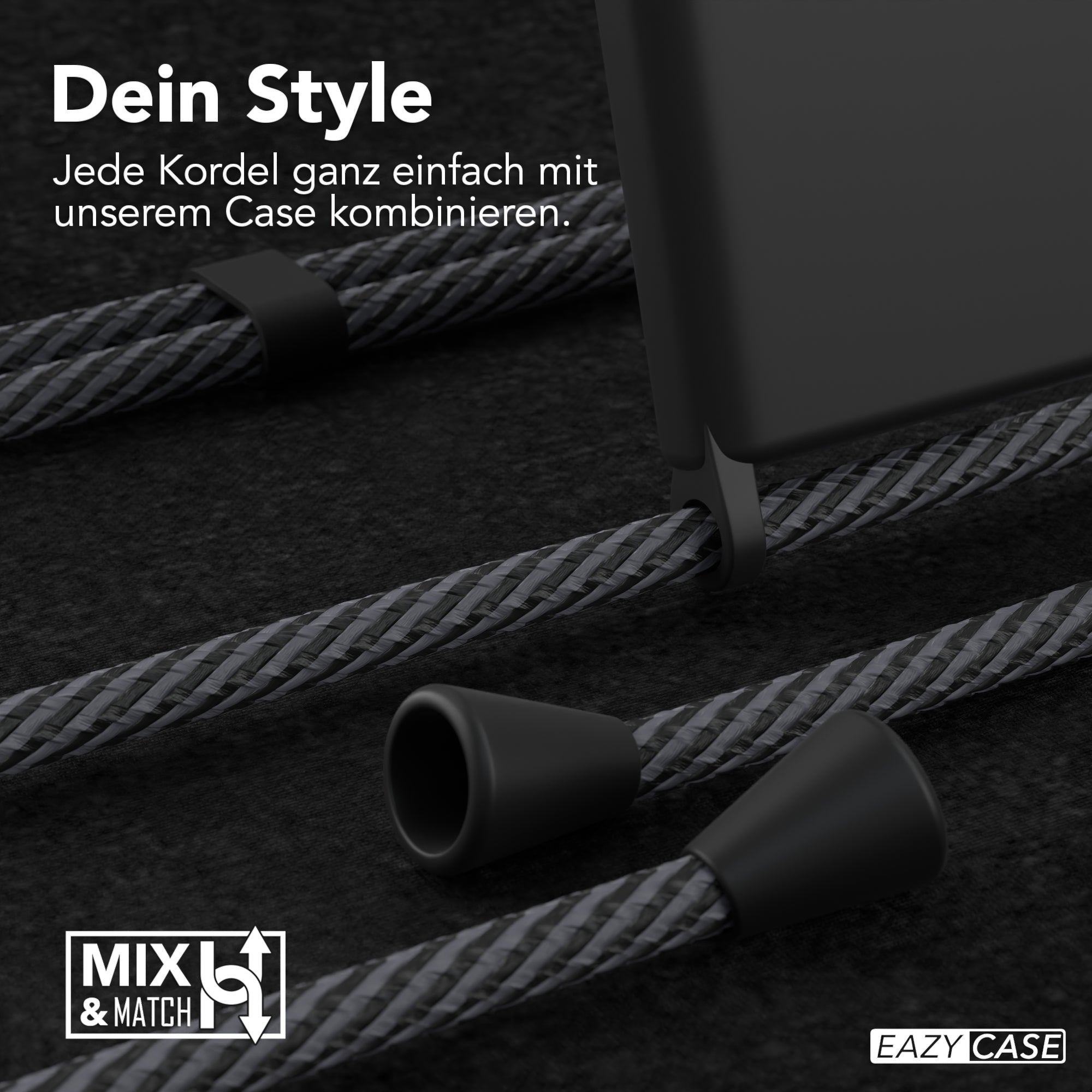 Galaxy S22 Ultra 5G Silikonhülle + Kordel