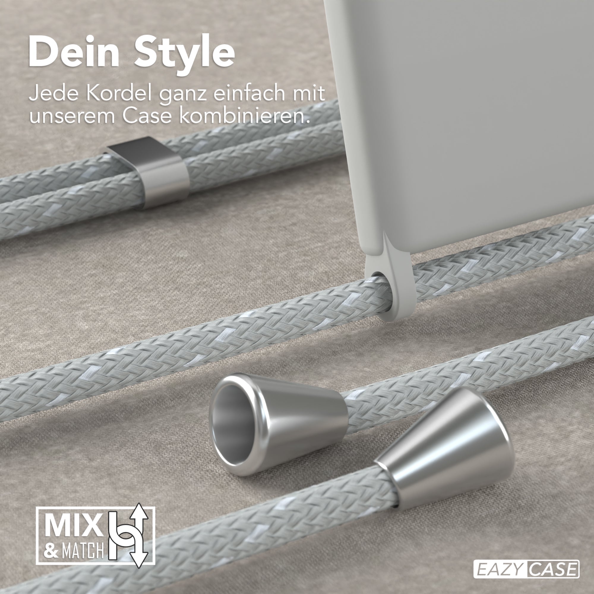 Galaxy S22 Ultra 5G Silikonhülle + Kordel