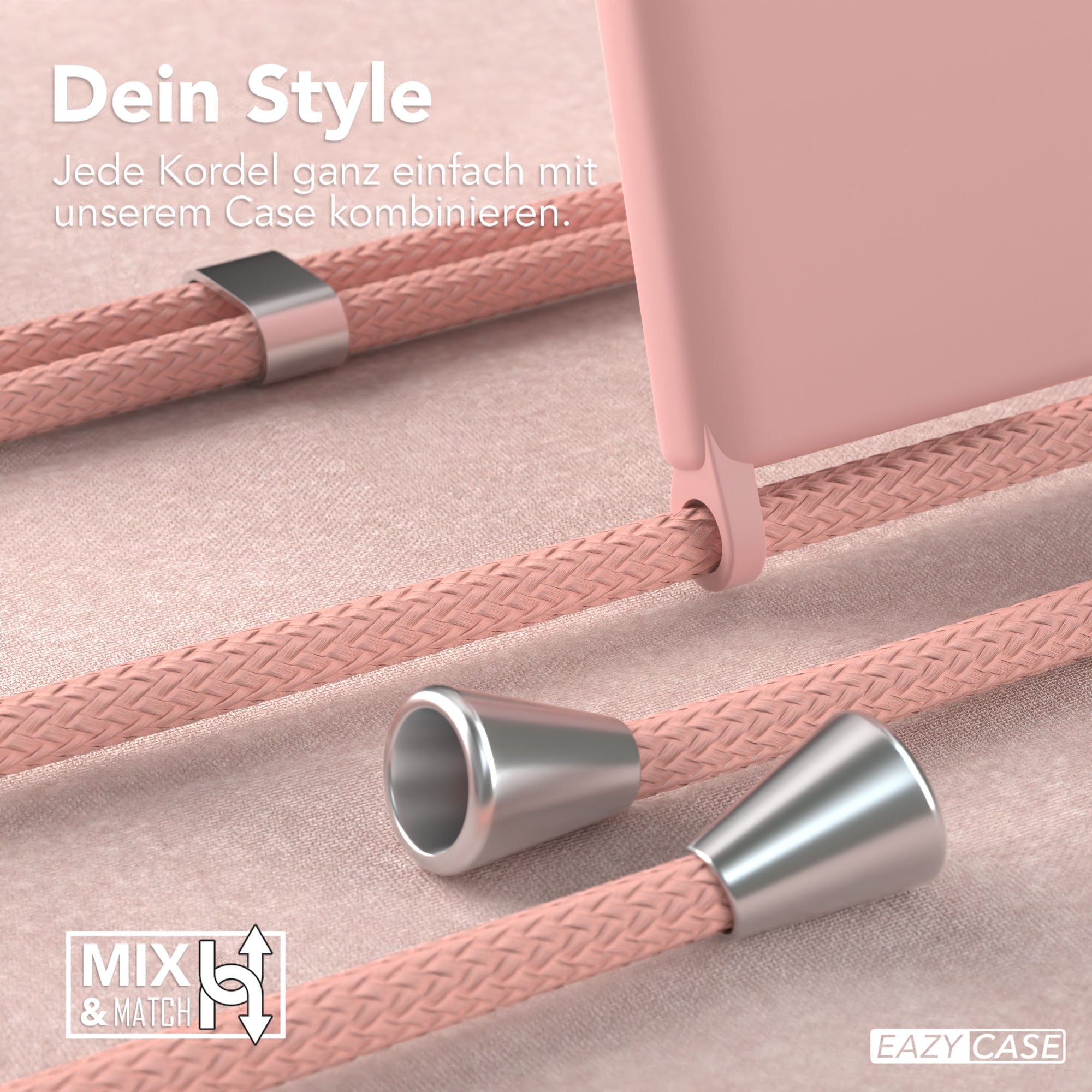 Galaxy S22 Ultra 5G Silikonhülle + Kordel