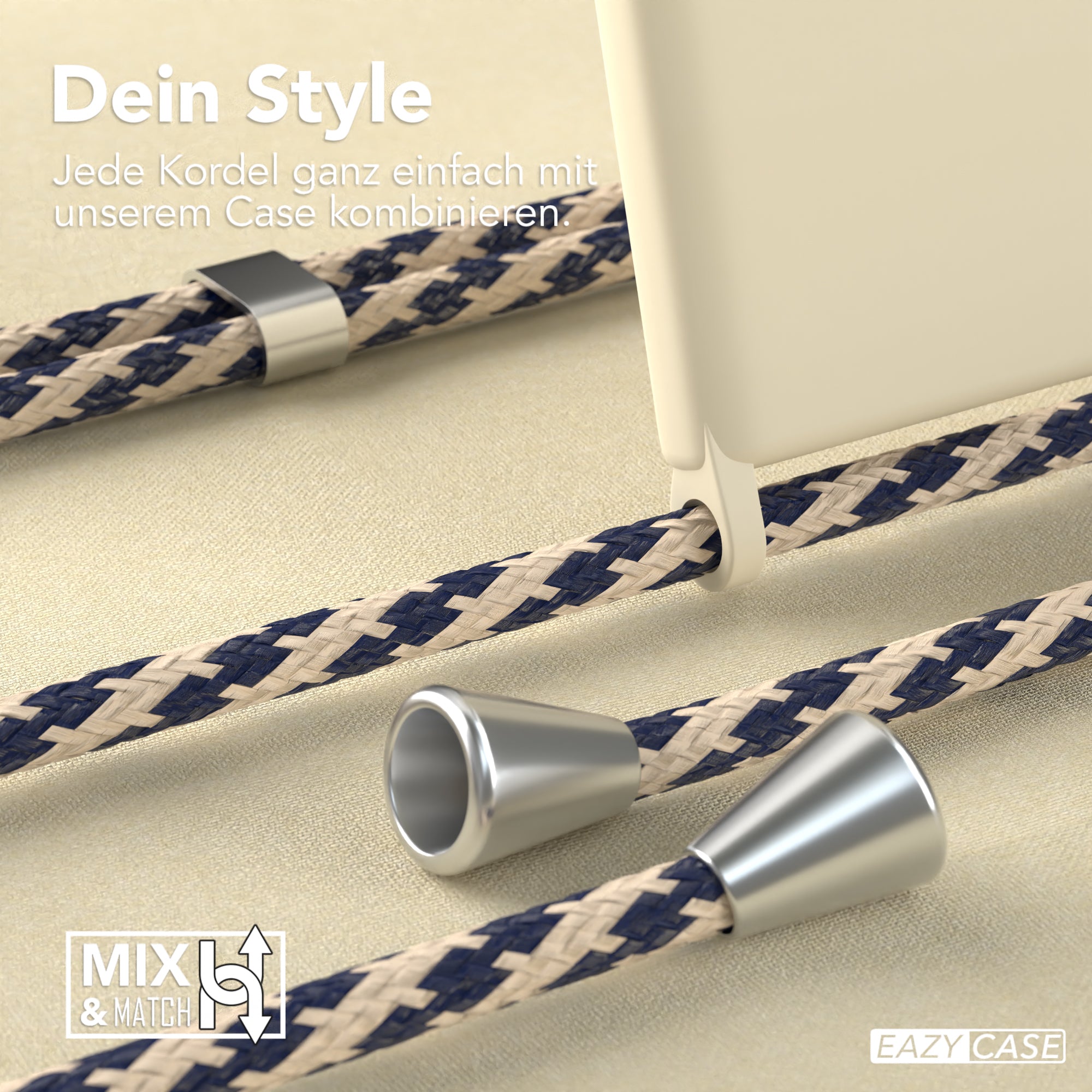 Galaxy S22 Ultra 5G Silikonhülle + Kordel