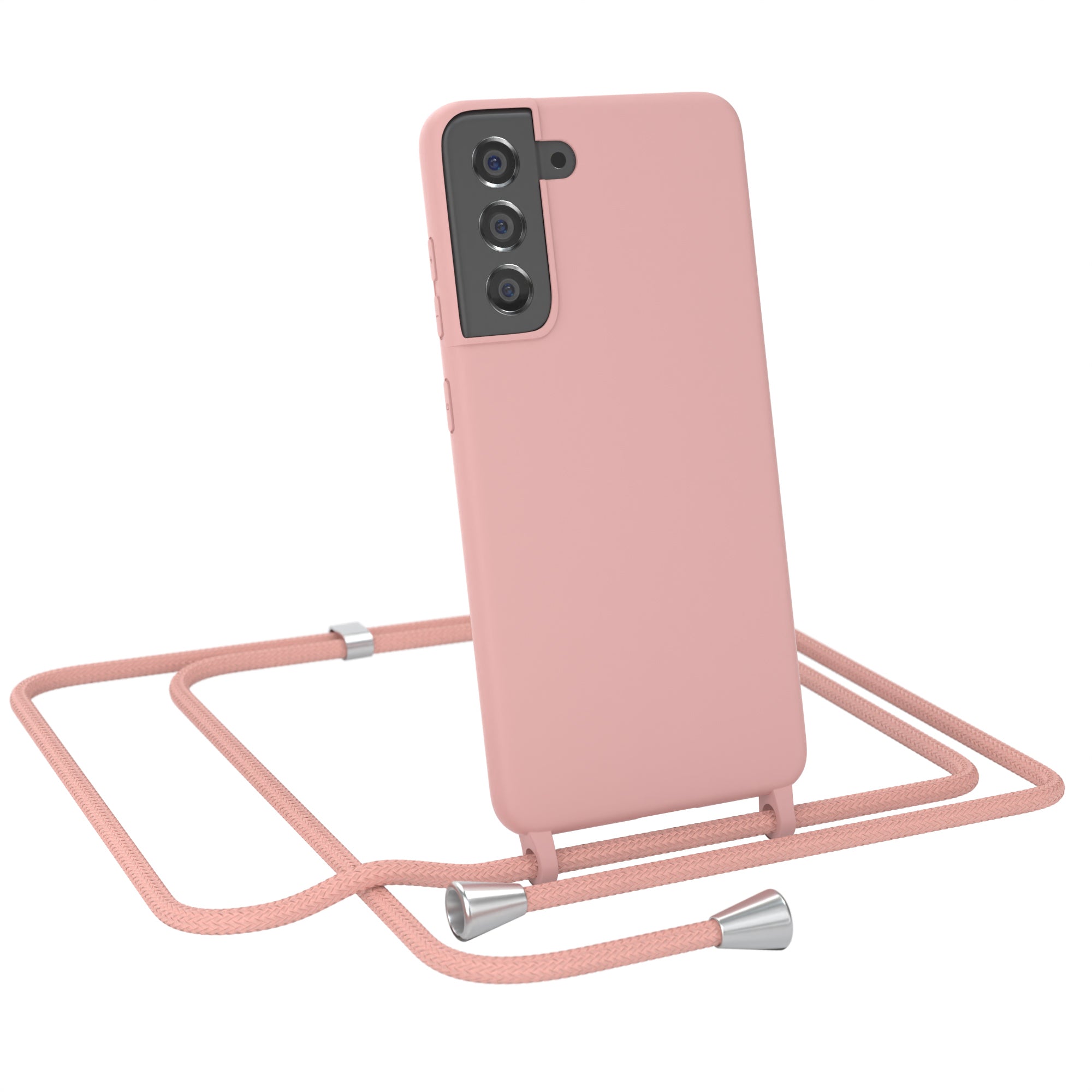 Galaxy S21 FE 5G Silikonhülle + Kordel