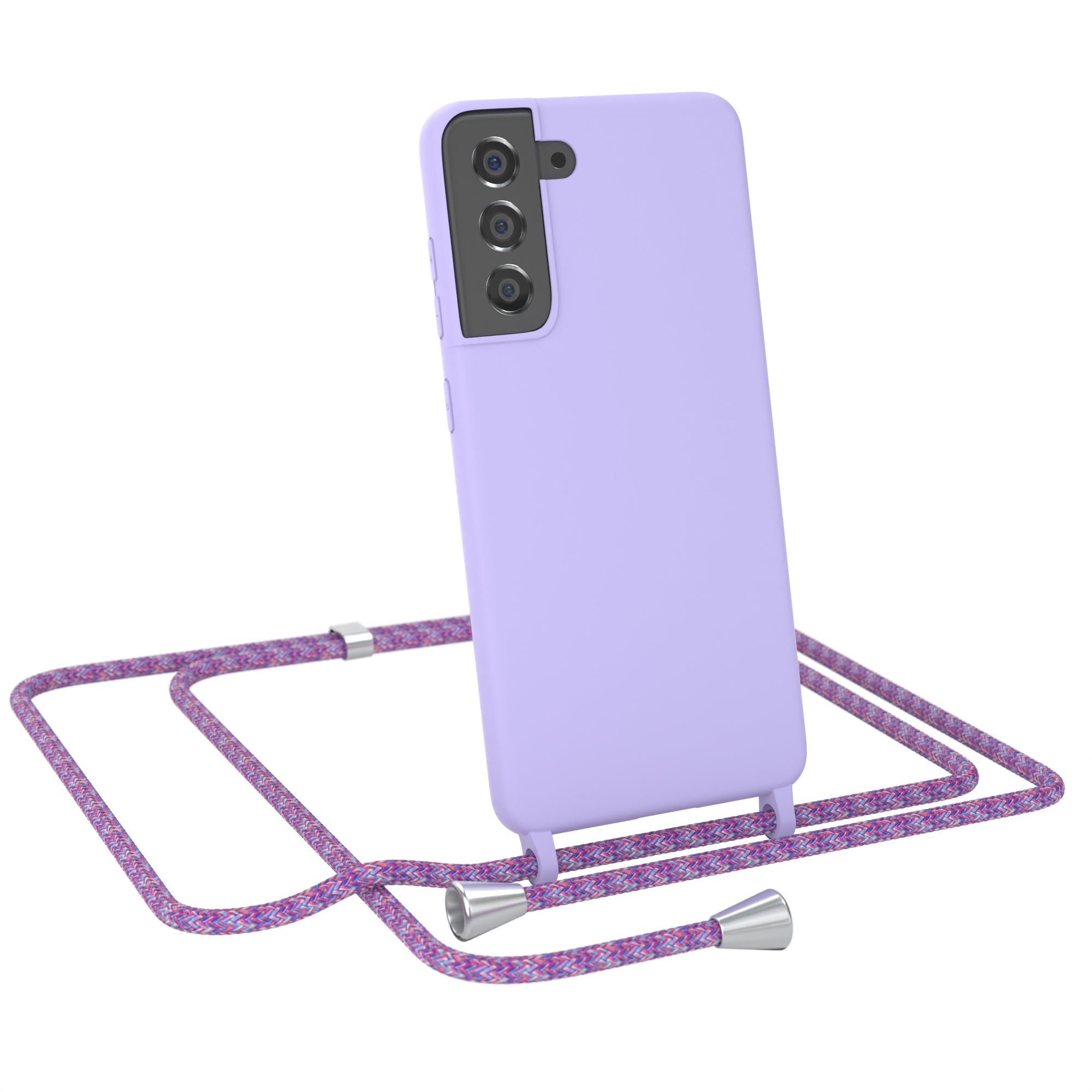 Galaxy S21 FE 5G Silikonhülle + Kordel