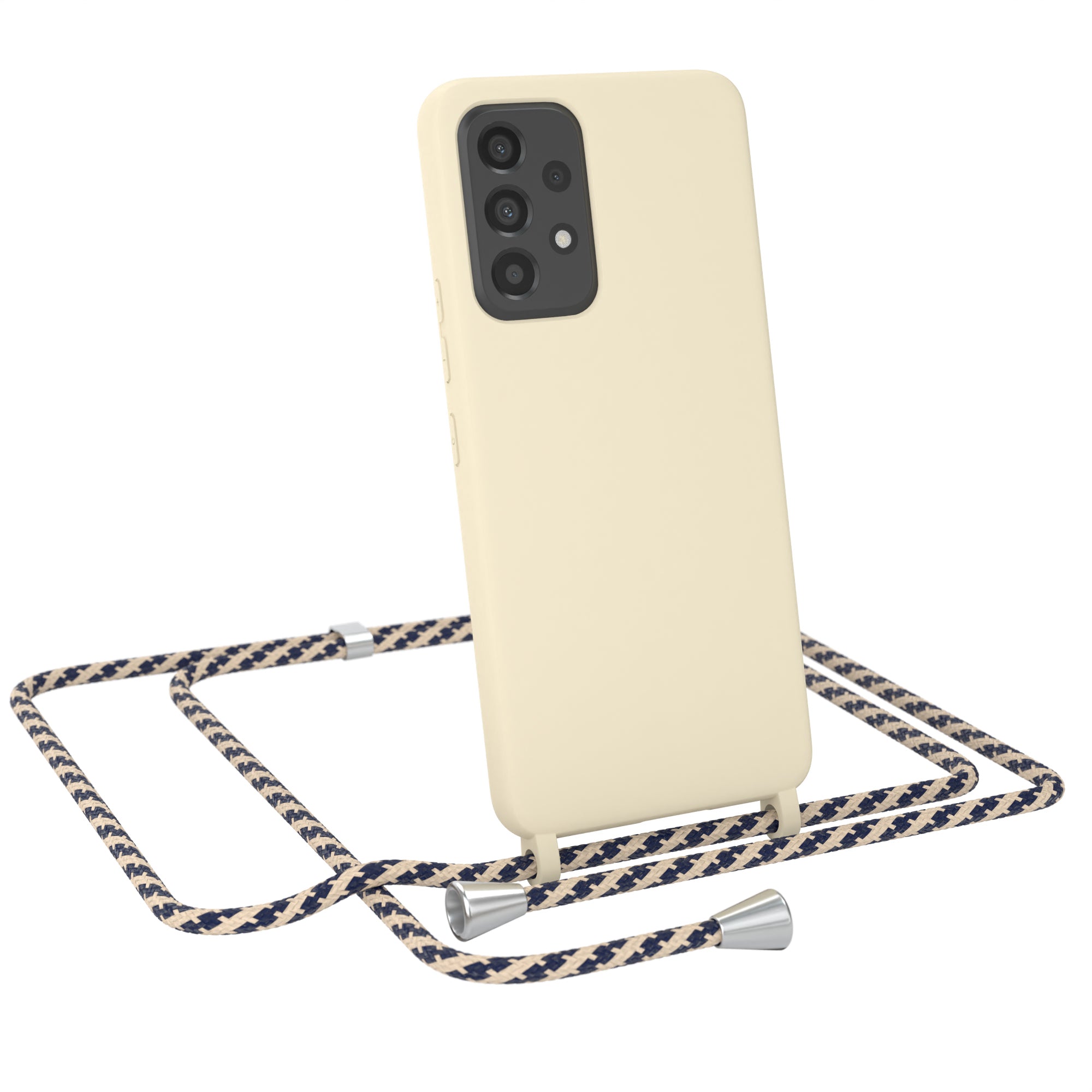 Galaxy A53 5G Silikonhülle + Kordel