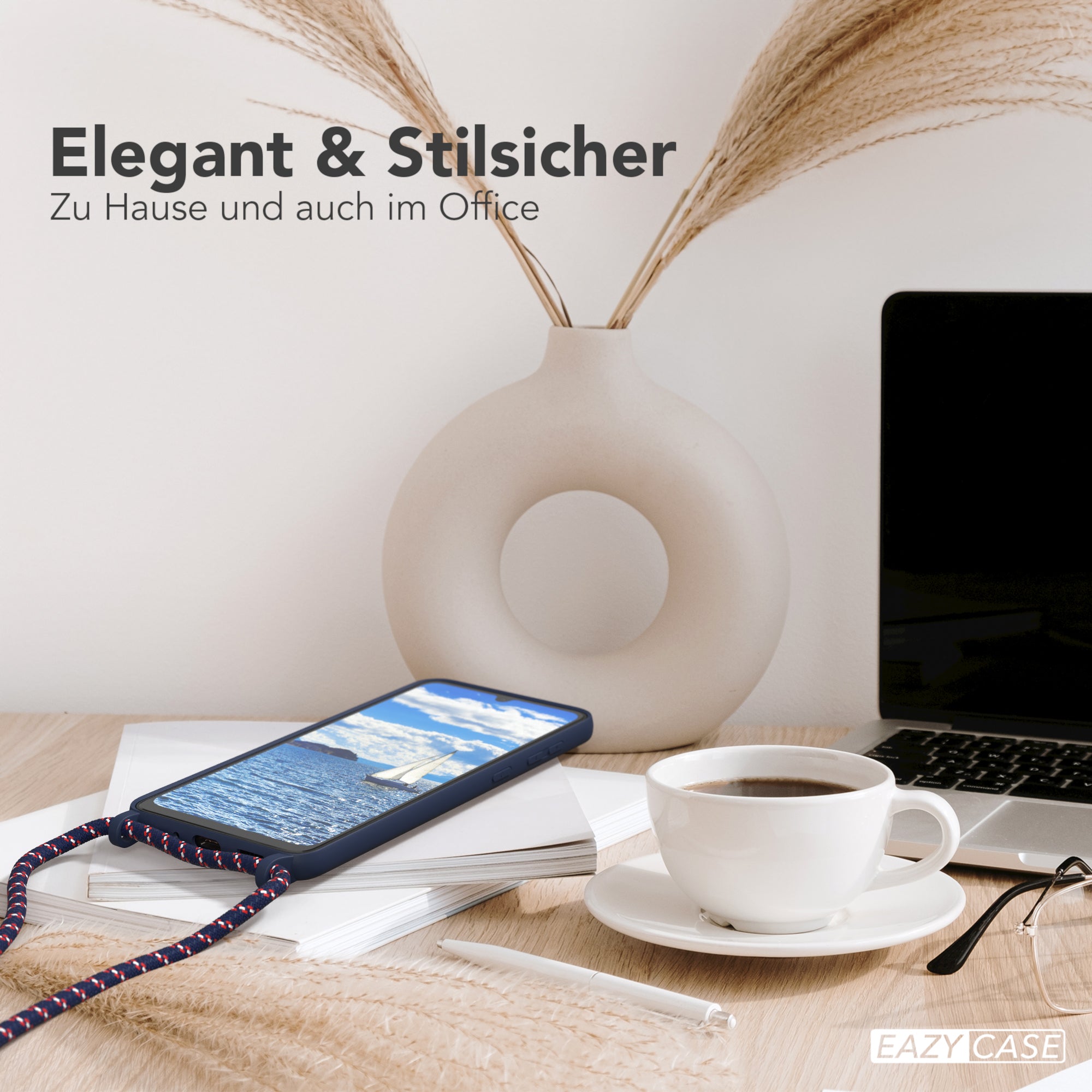 Galaxy A33 5G Silikonhülle + Kordel