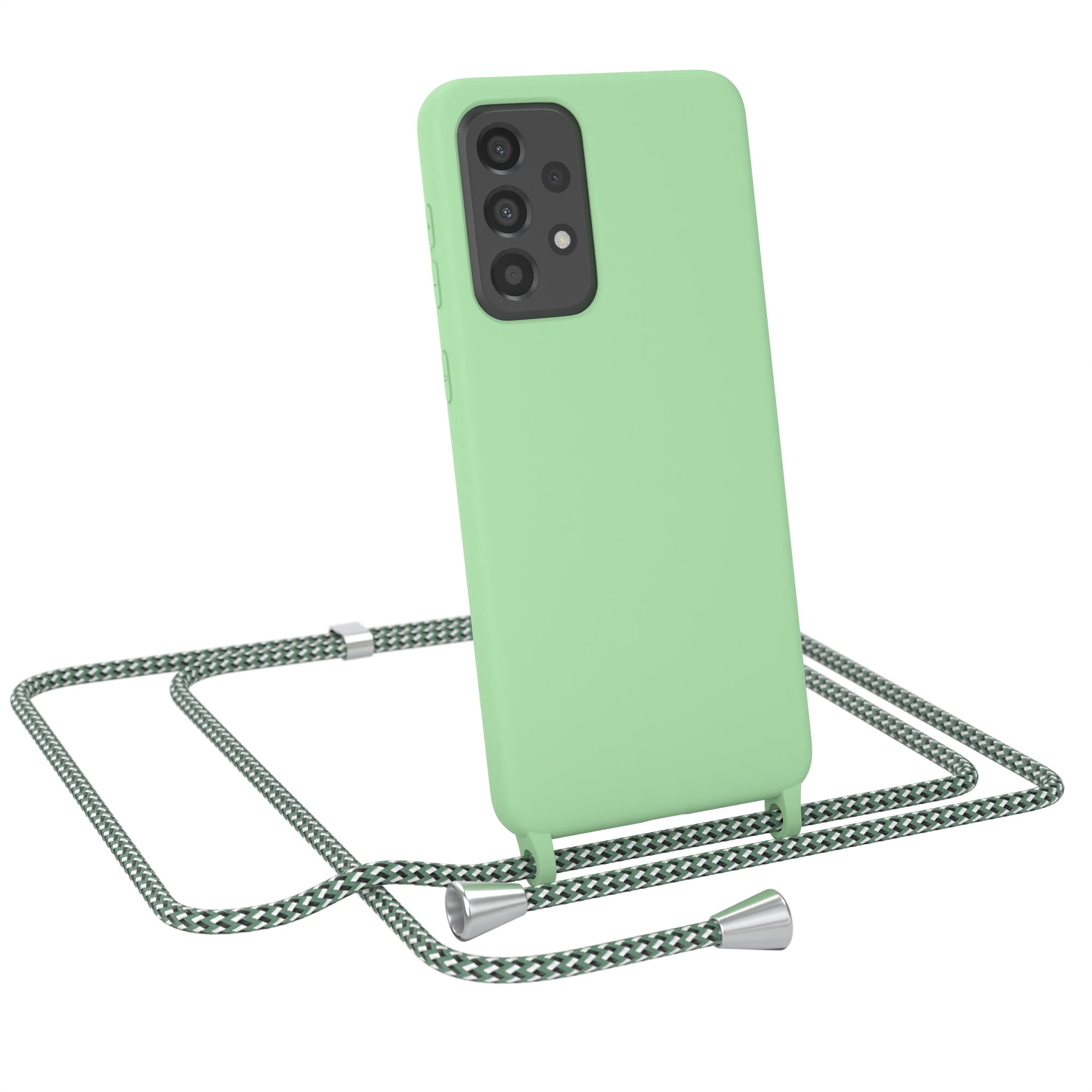 Galaxy A33 5G Silikonhülle + Kordel