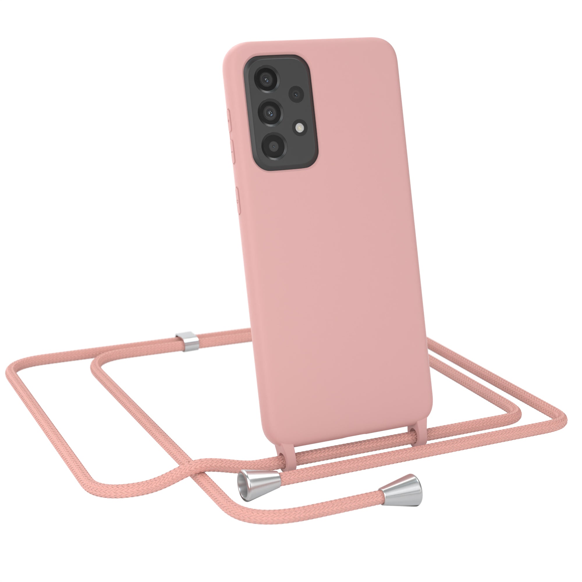 Galaxy A33 5G Silikonhülle + Kordel