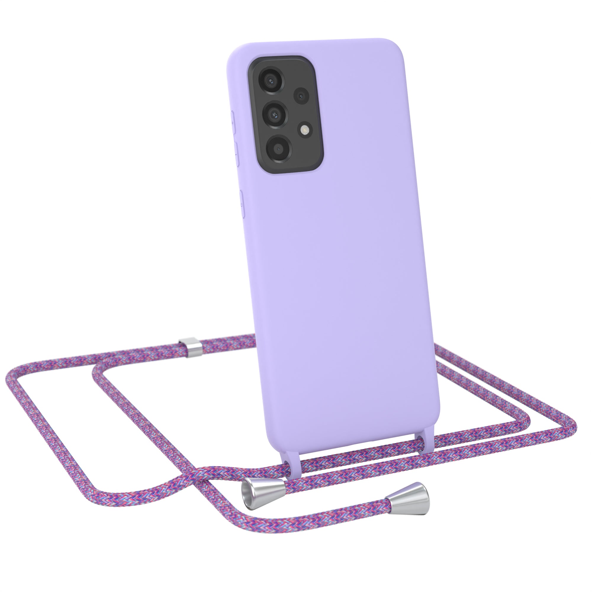 Galaxy A33 5G Silikonhülle + Kordel