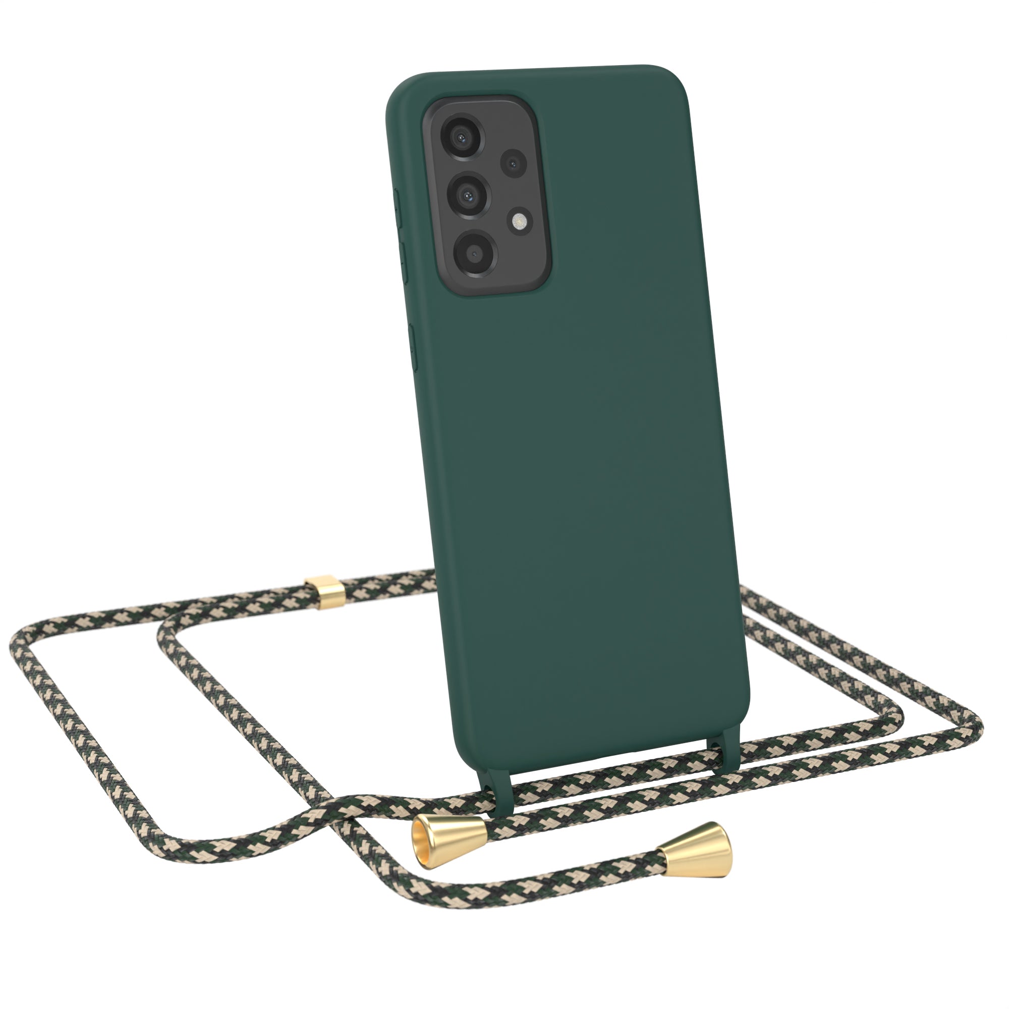 Galaxy A33 5G Silikonhülle + Kordel