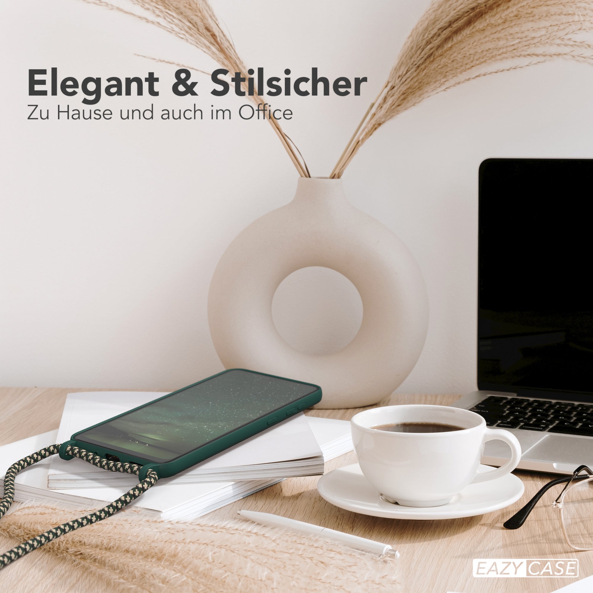Galaxy A33 5G Silikonhülle + Kordel