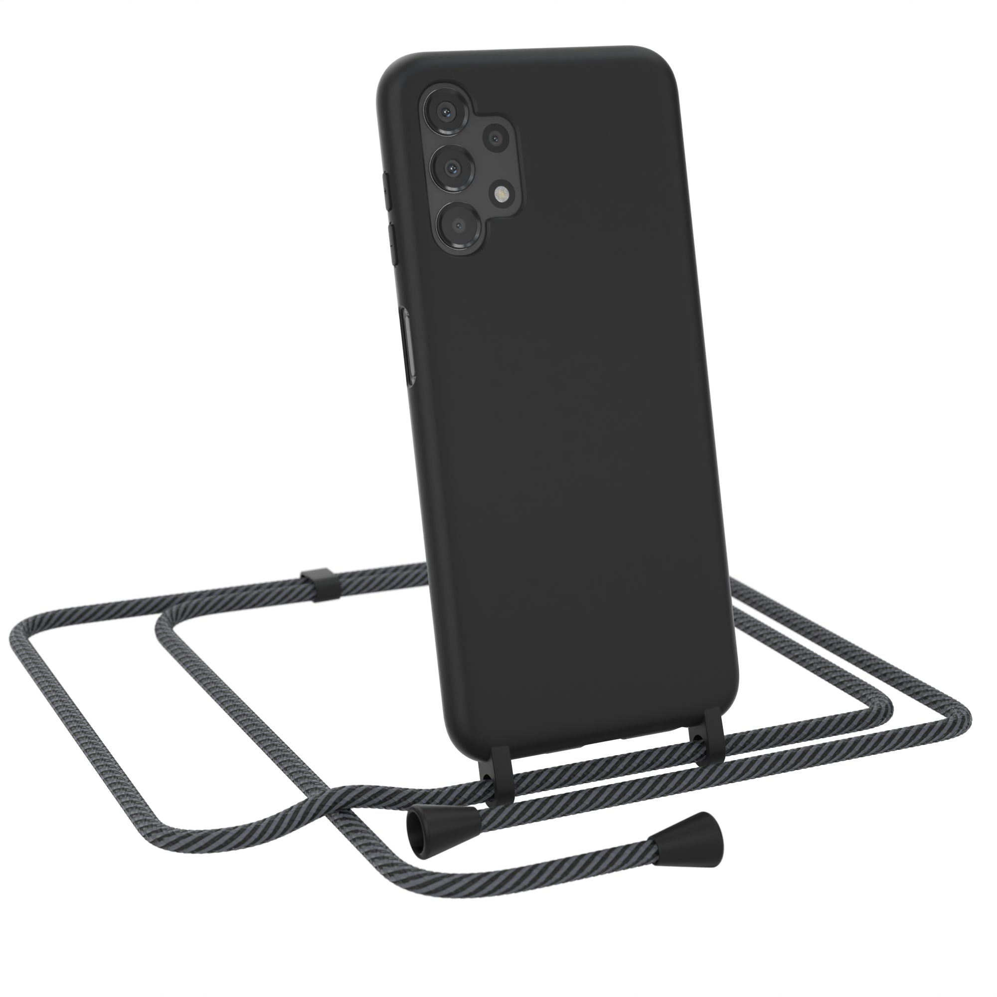Galaxy A13 4G Silikonhülle + Kordel