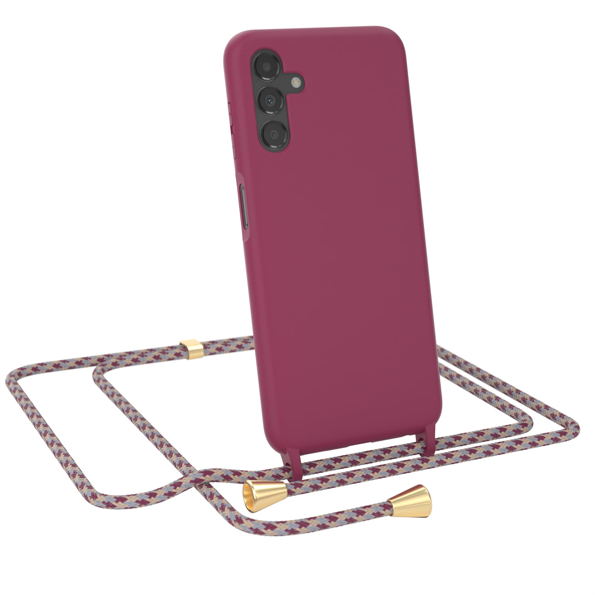 Galaxy A13 4G Silikonhülle + Kordel