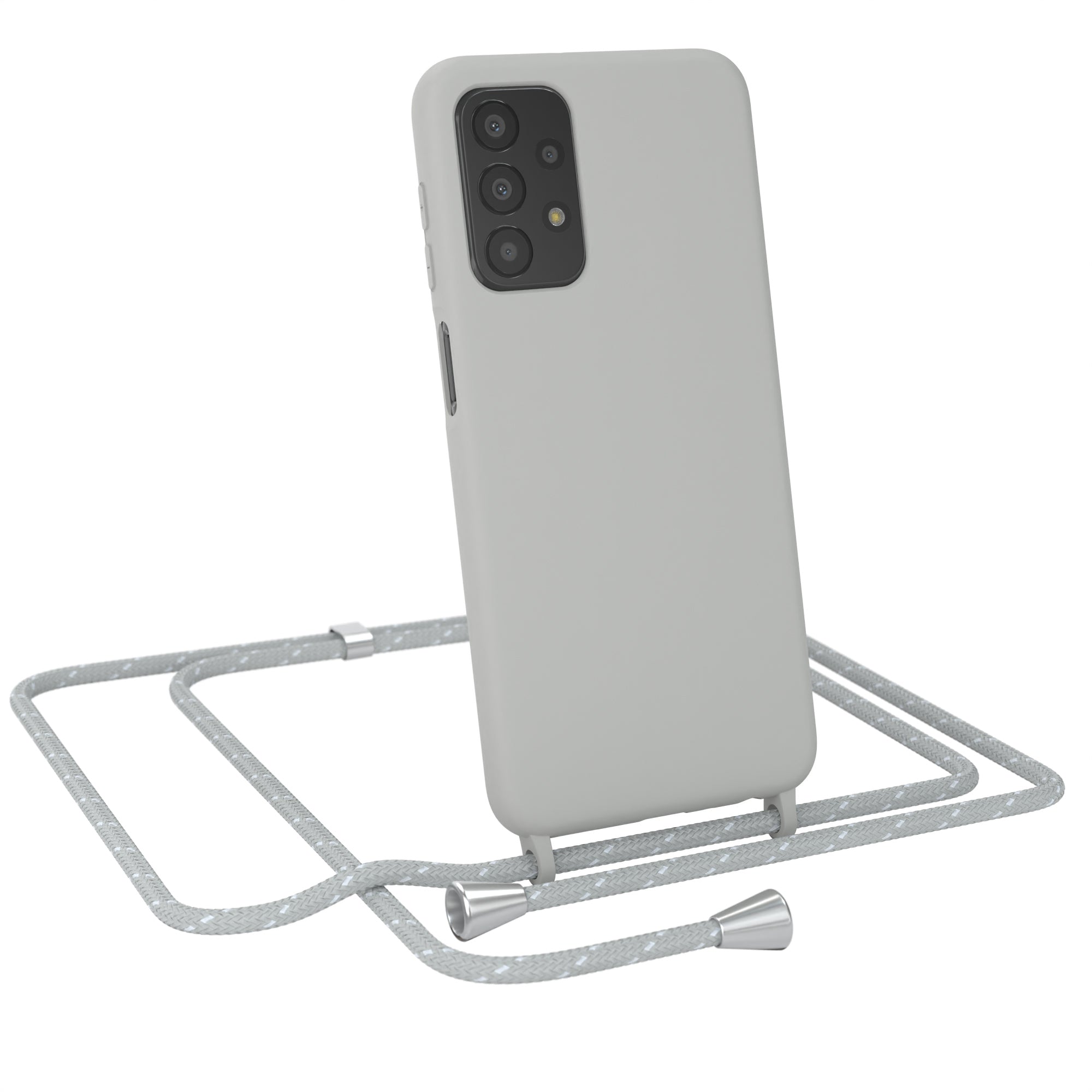 Galaxy A23 5G Silikonhülle + Kordel
