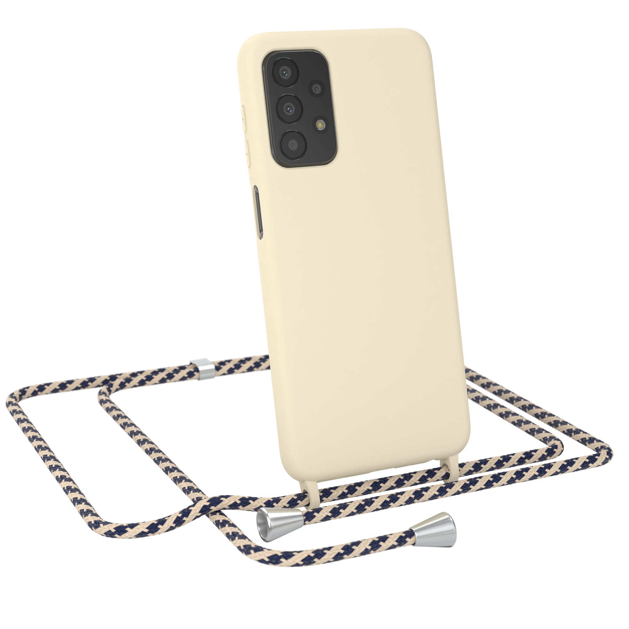 Galaxy A23 5G Silikonhülle + Kordel