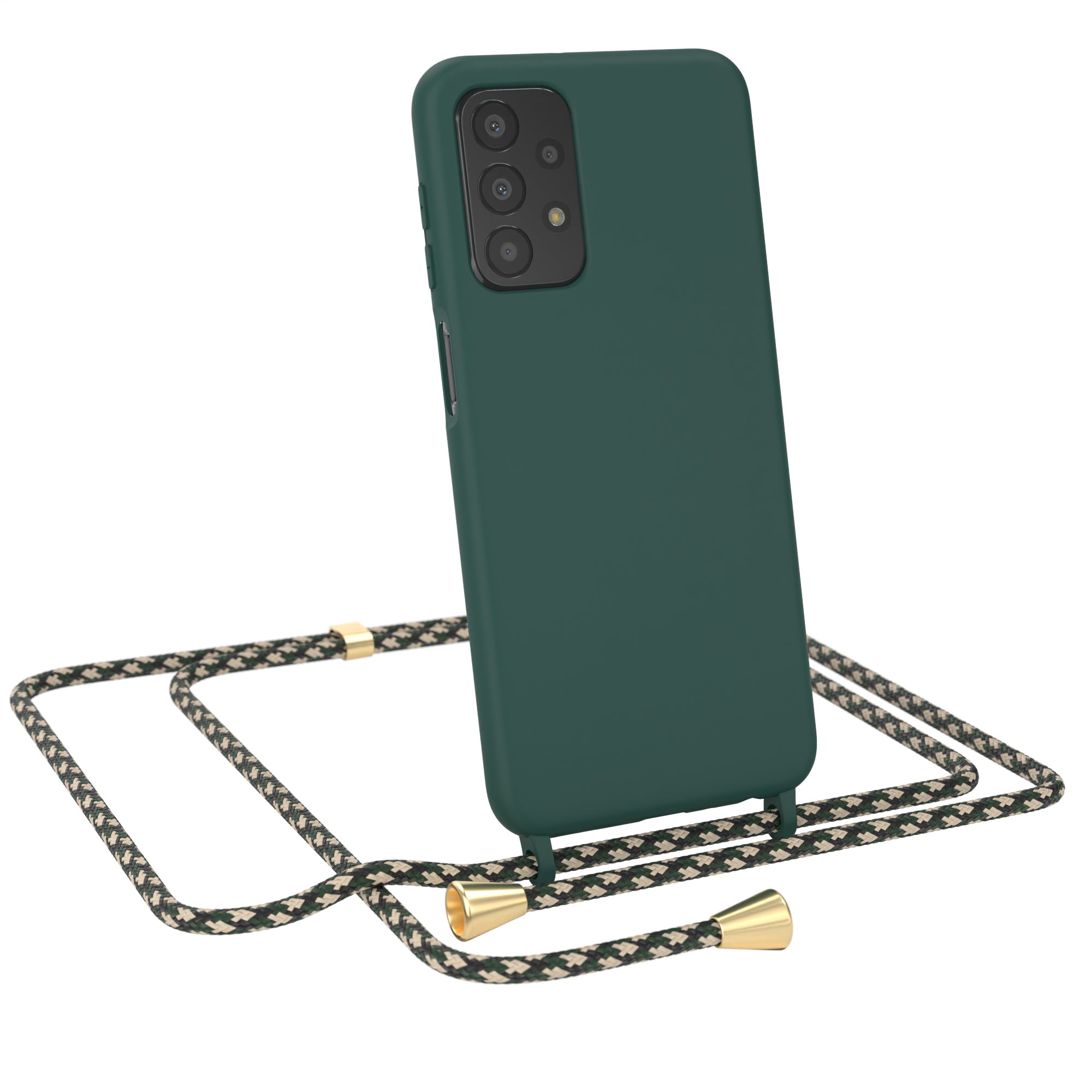 Galaxy A23 5G Silikonhülle + Kordel