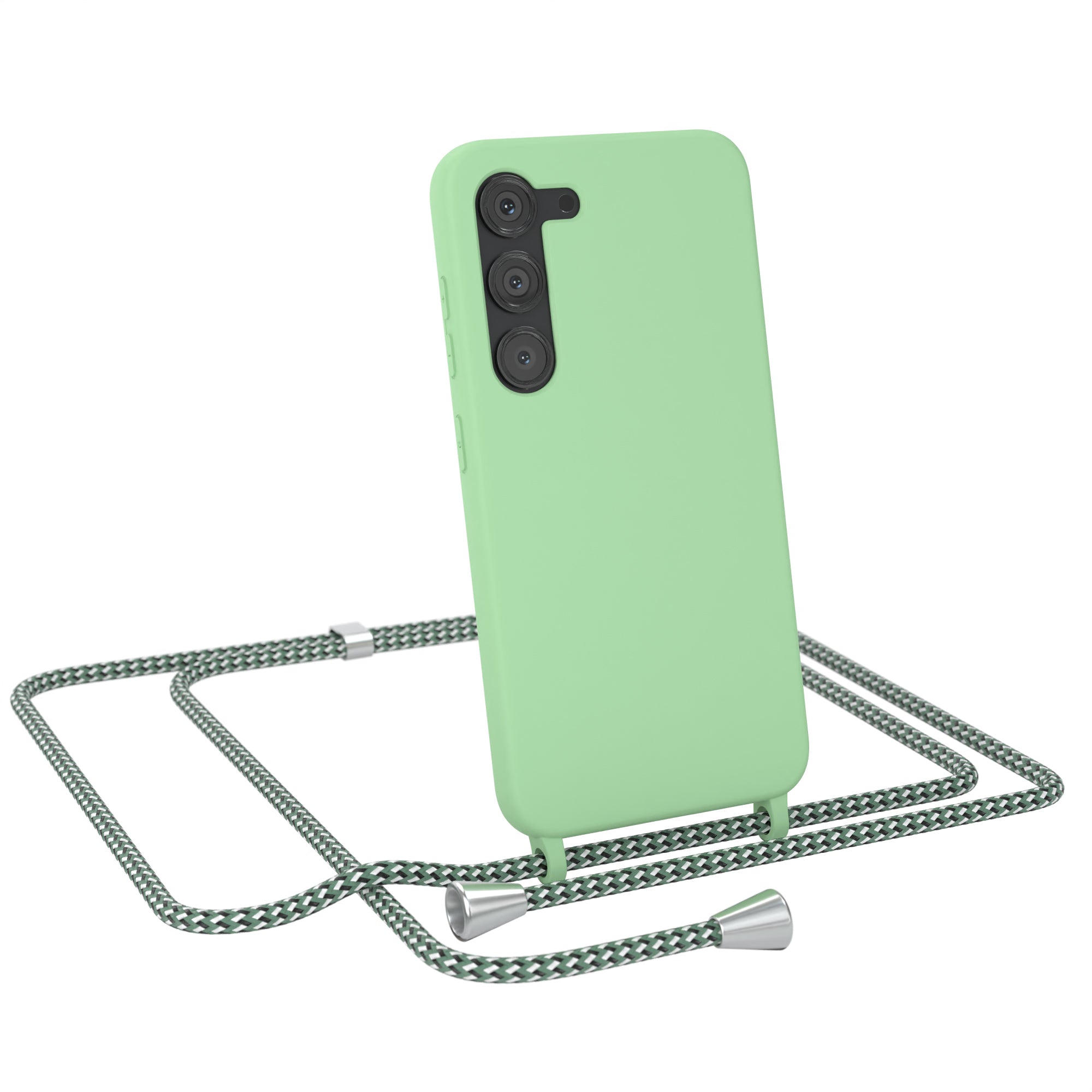 Galaxy S23 Silikonhülle + Kordel