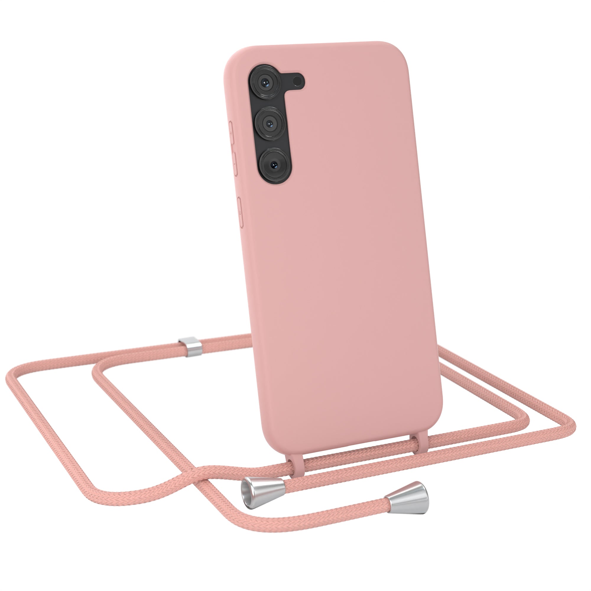 Galaxy S23 Plus Silikonhülle + Kordel